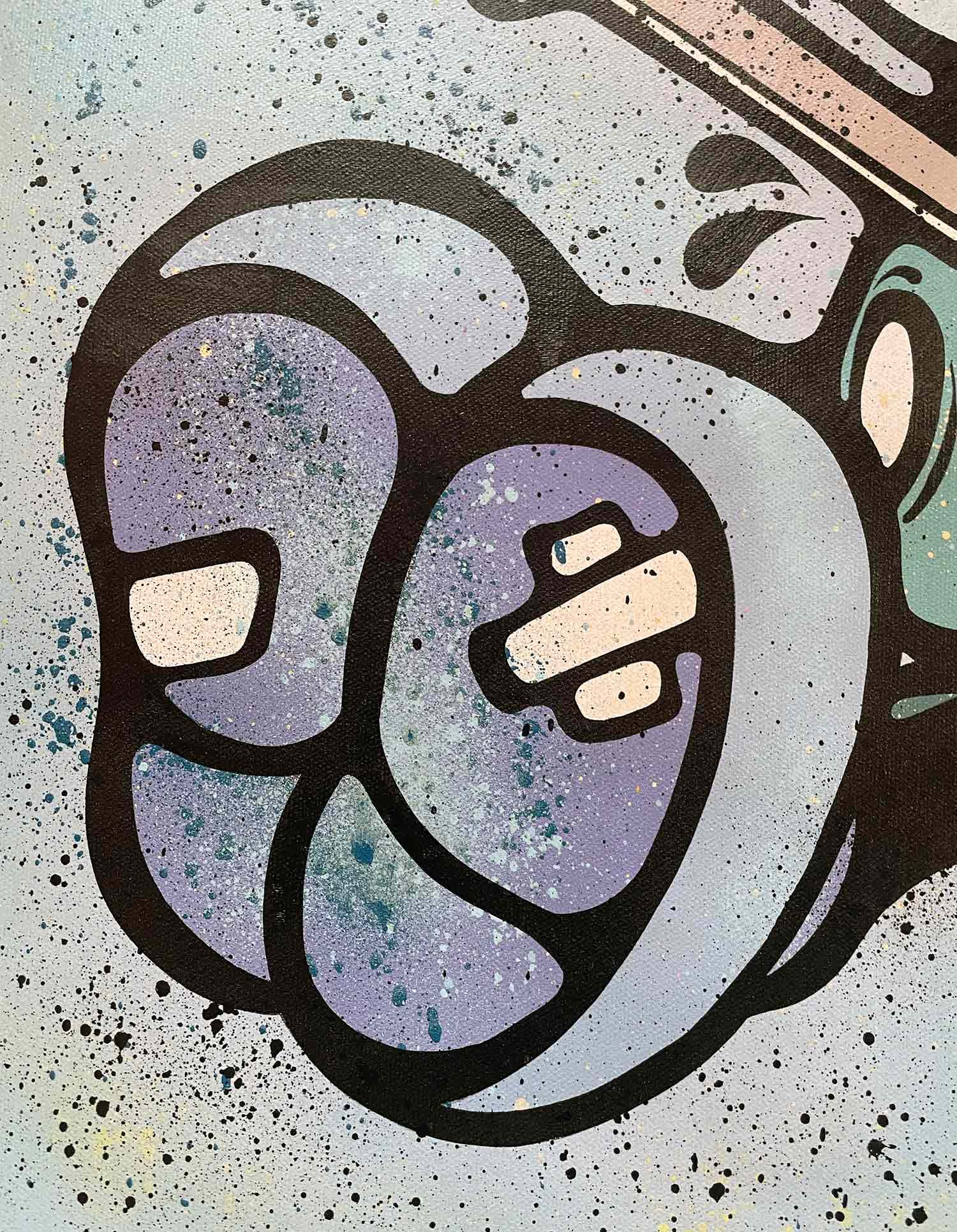Ewen Gur, Hara Kiri Miki, peinture - Galerie de vente et d’achat d’art contemporain en ligne Artalistic