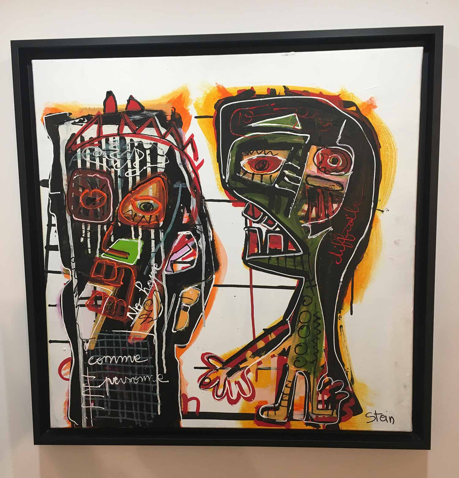 Eric Stein, Comme personne, peinture - Galerie de vente et d’achat d’art contemporain en ligne Artalistic