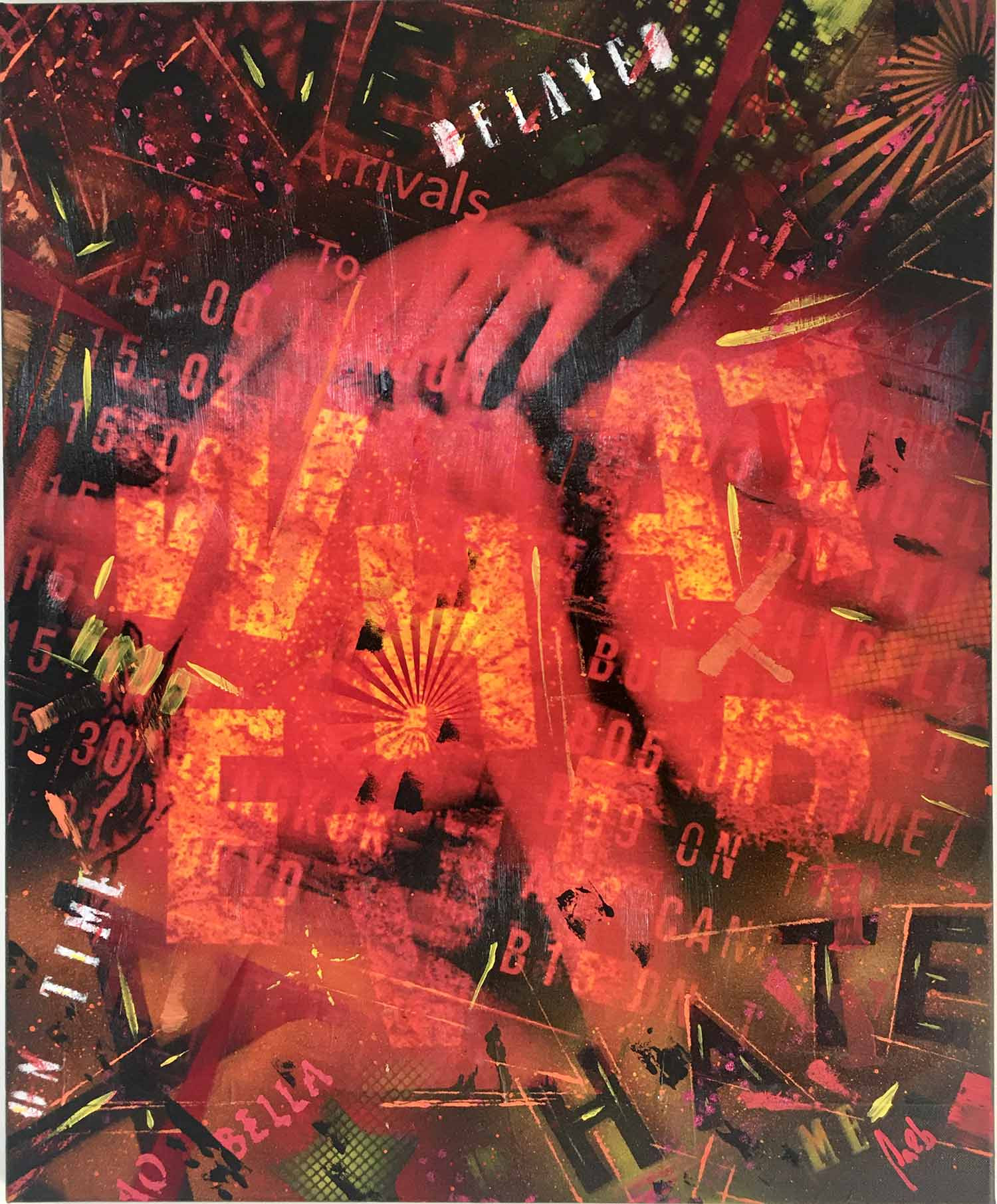 Fa2b, what ever, peinture - Galerie de vente et d’achat d’art contemporain en ligne Artalistic