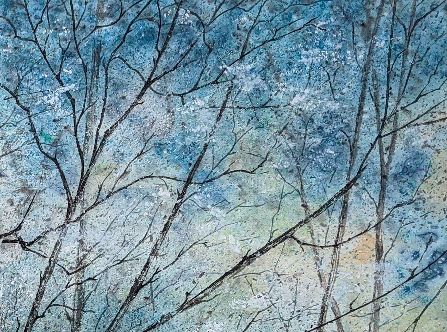 Muriel Besnard, effusion printanière, peinture - Galerie de vente et d’achat d’art contemporain en ligne Artalistic