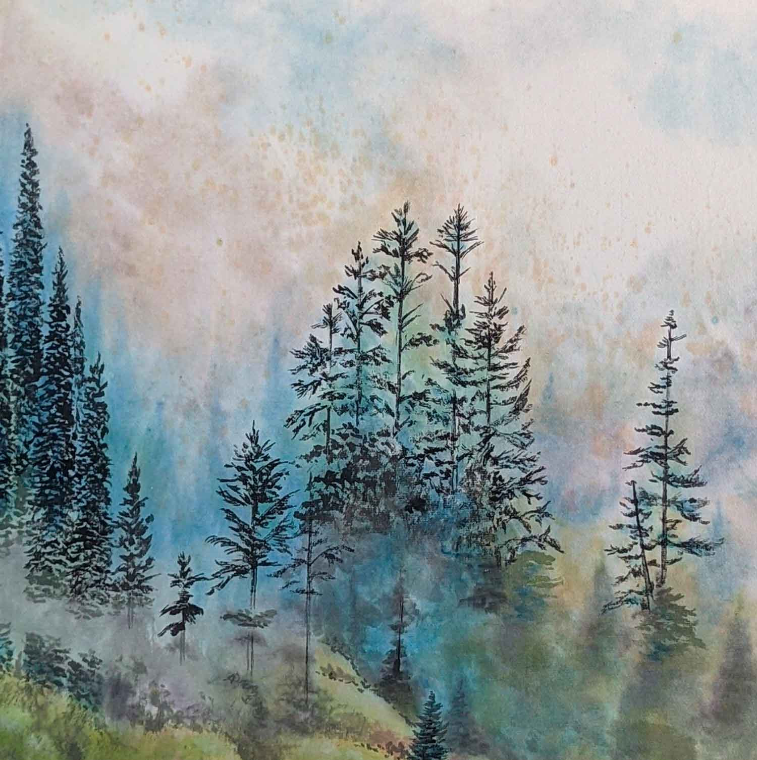 Muriel Besnard, enchantement ouaté, peinture - Galerie de vente et d’achat d’art contemporain en ligne Artalistic