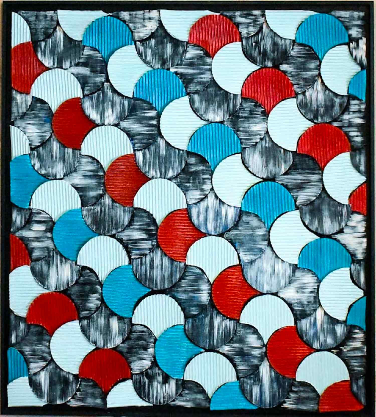 Brigitte Millet, Bo Kaap, peinture - Galerie de vente et d’achat d’art contemporain en ligne Artalistic