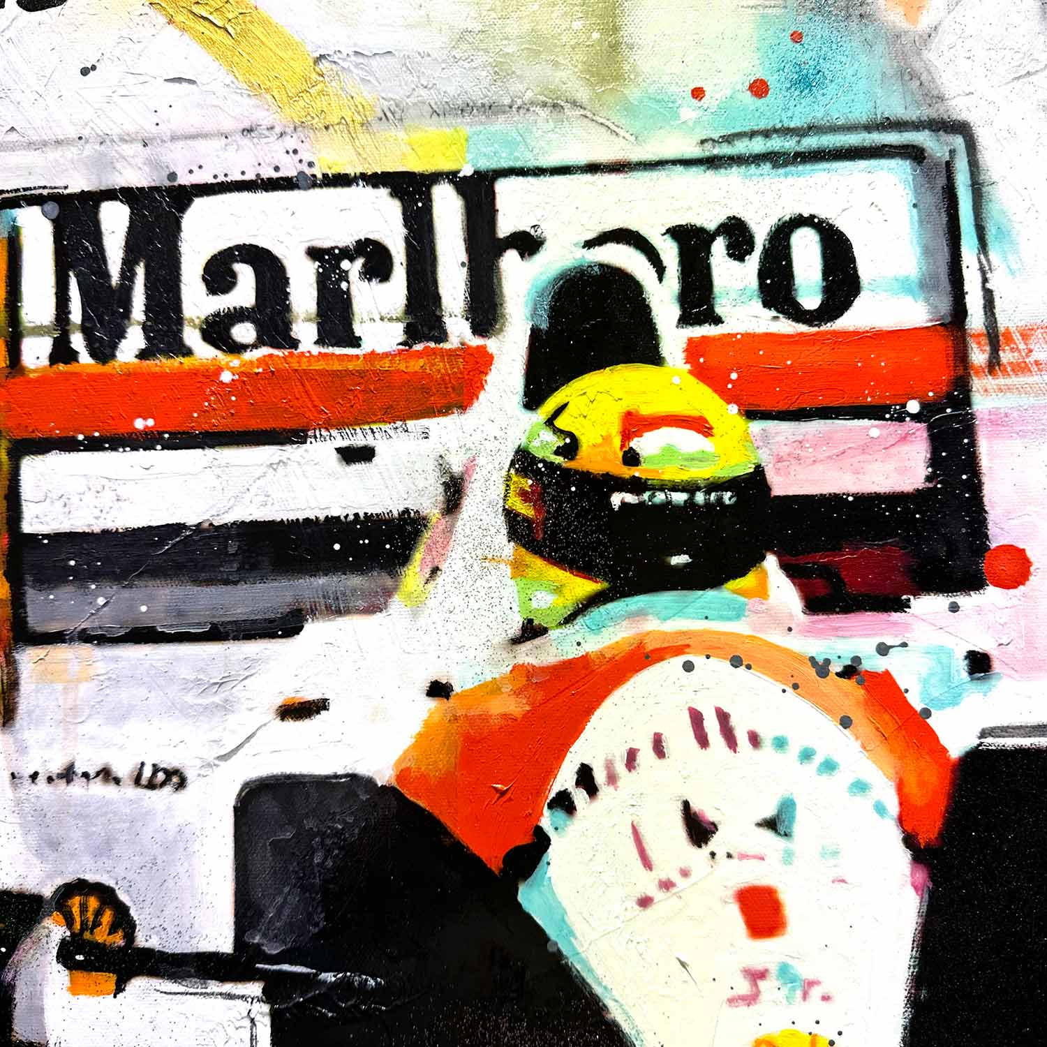 Patrick Cornée, Formule 1 legends, peinture - Galerie de vente et d’achat d’art contemporain en ligne Artalistic