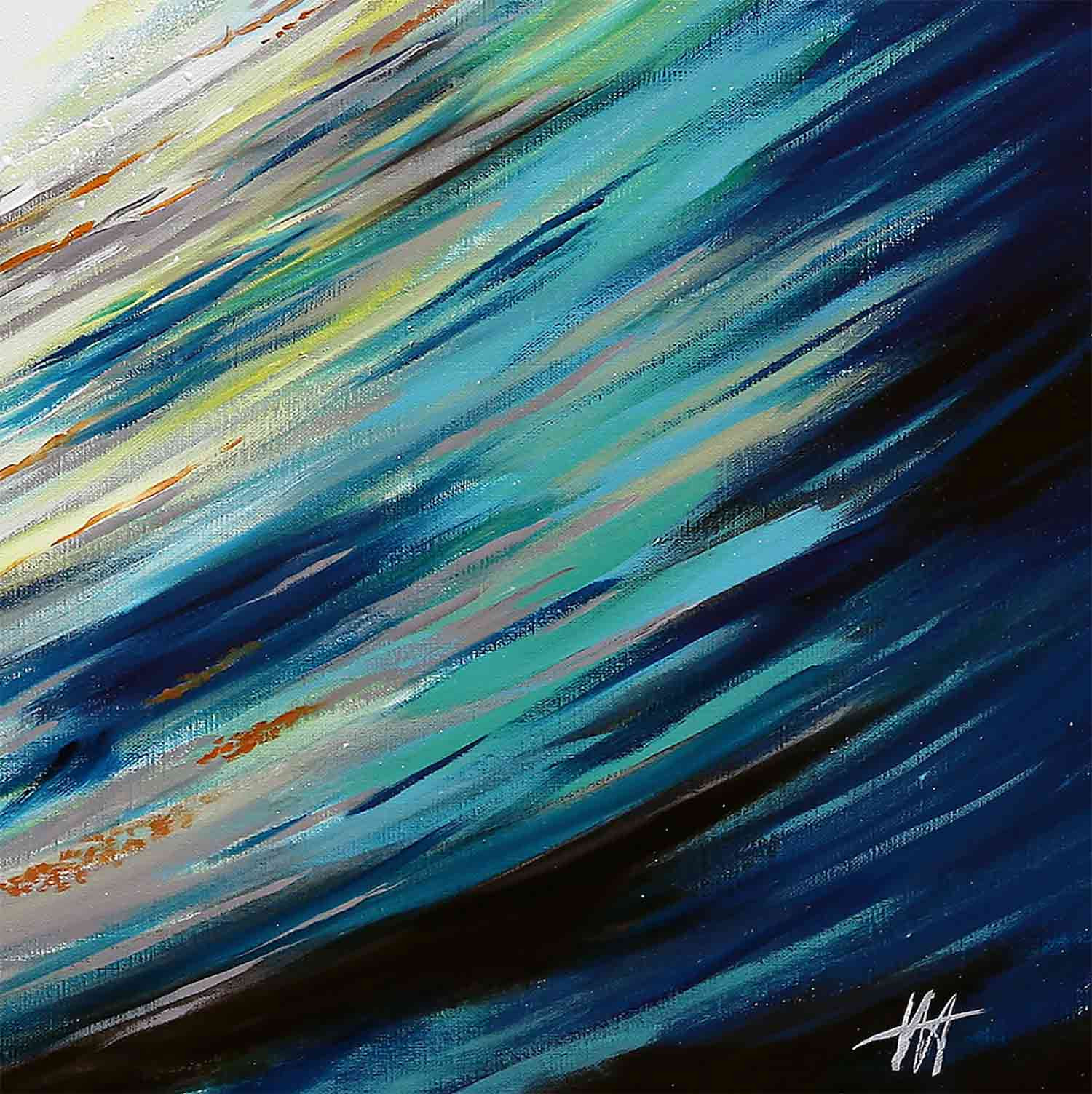 Jean-Jacques Venturini, Surfing, peinture - Galerie de vente et d’achat d’art contemporain en ligne Artalistic
