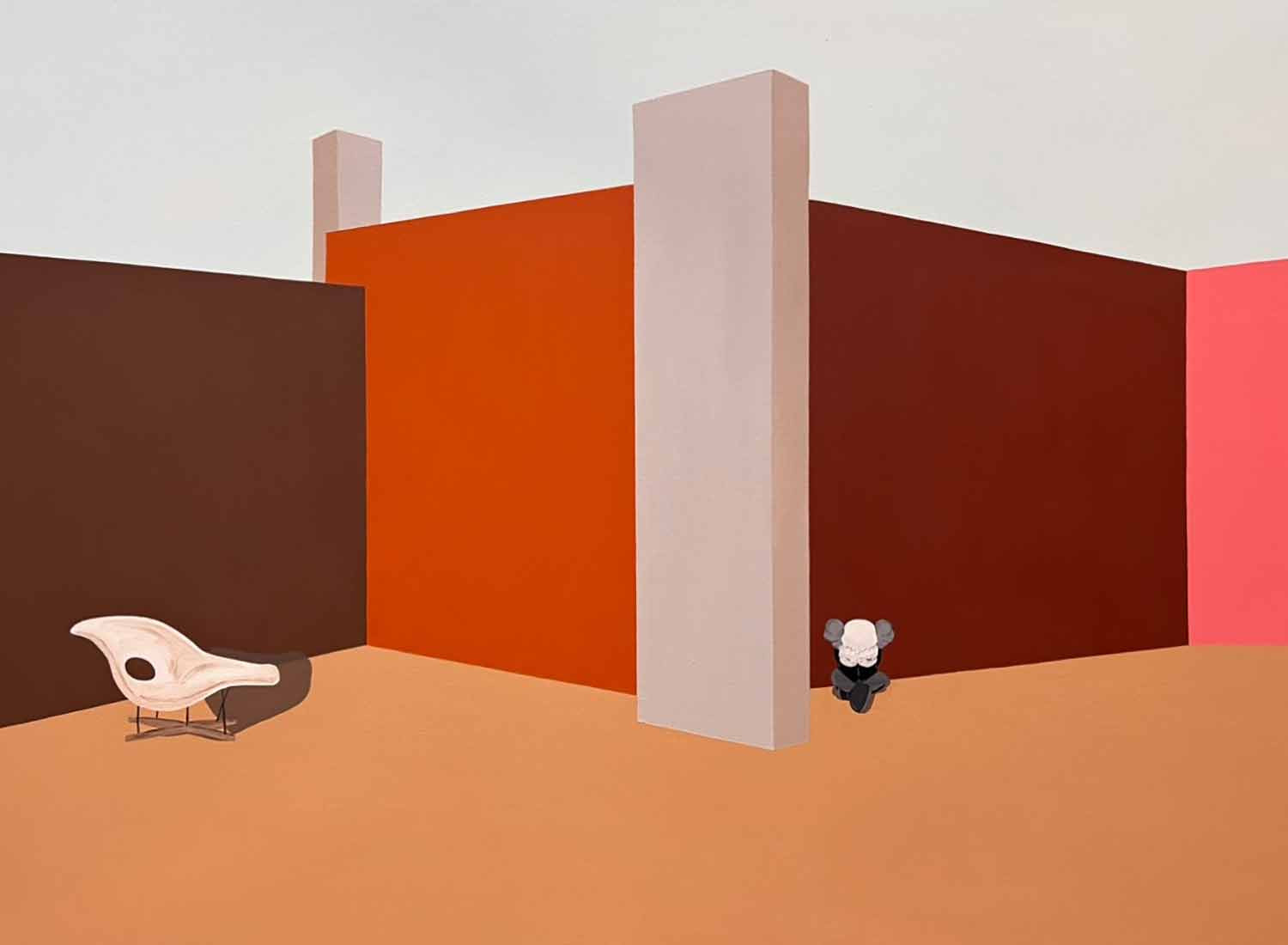 Moi., Lui, peinture - Galerie de vente et d’achat d’art contemporain en ligne Artalistic