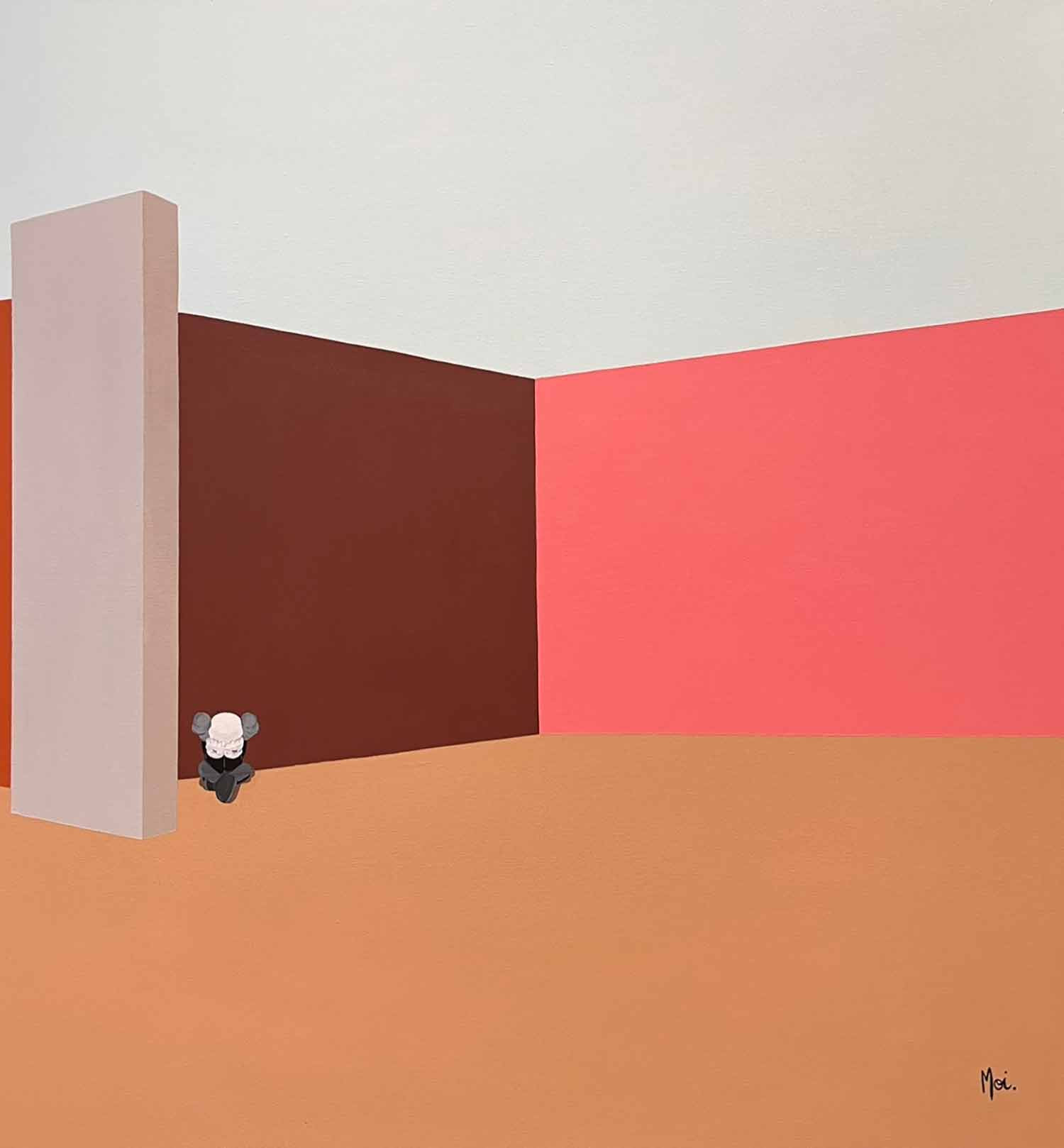 Moi., Lui, peinture - Galerie de vente et d’achat d’art contemporain en ligne Artalistic
