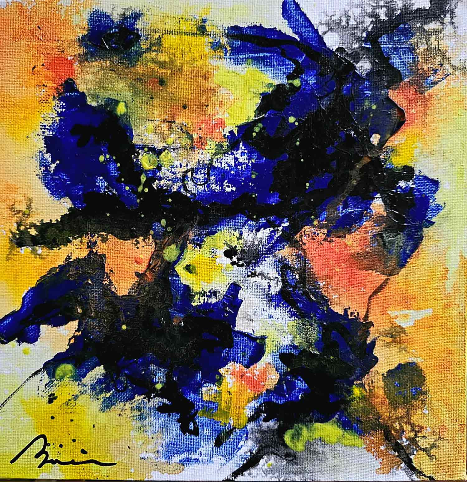 Patrick Briere, Interstellaire, peinture - Galerie de vente et d’achat d’art contemporain en ligne Artalistic