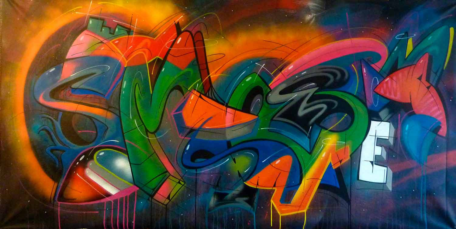 Saname, Tag n°2310, peinture - Galerie de vente et d’achat d’art contemporain en ligne Artalistic