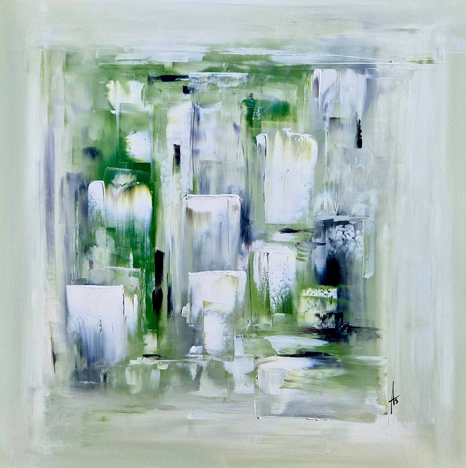 Sandrine Hartmann, Vertu, peinture - Galerie de vente et d’achat d’art contemporain en ligne Artalistic