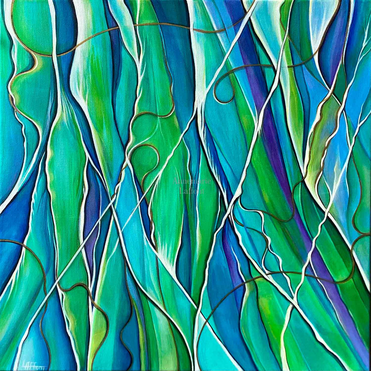 Annemarie Laffont, Vivace, peinture - Galerie de vente et d’achat d’art contemporain en ligne Artalistic