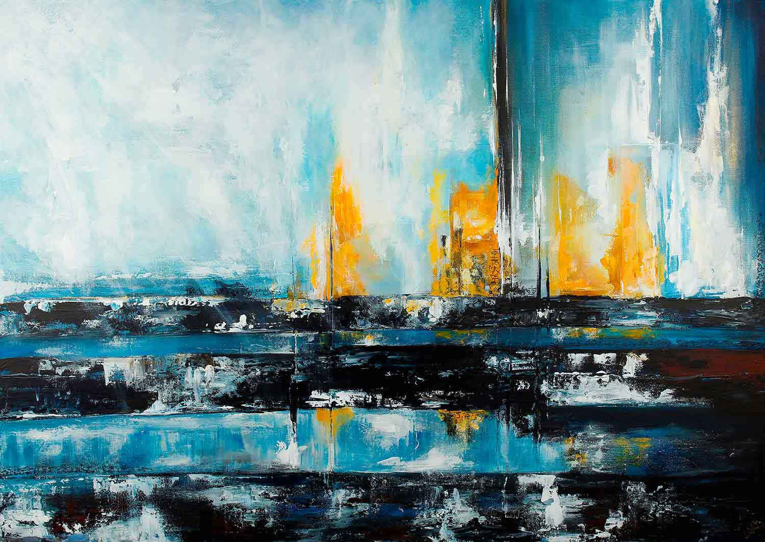 Helena Monniello, Souffle, peinture - Galerie de vente et d’achat d’art contemporain en ligne Artalistic
