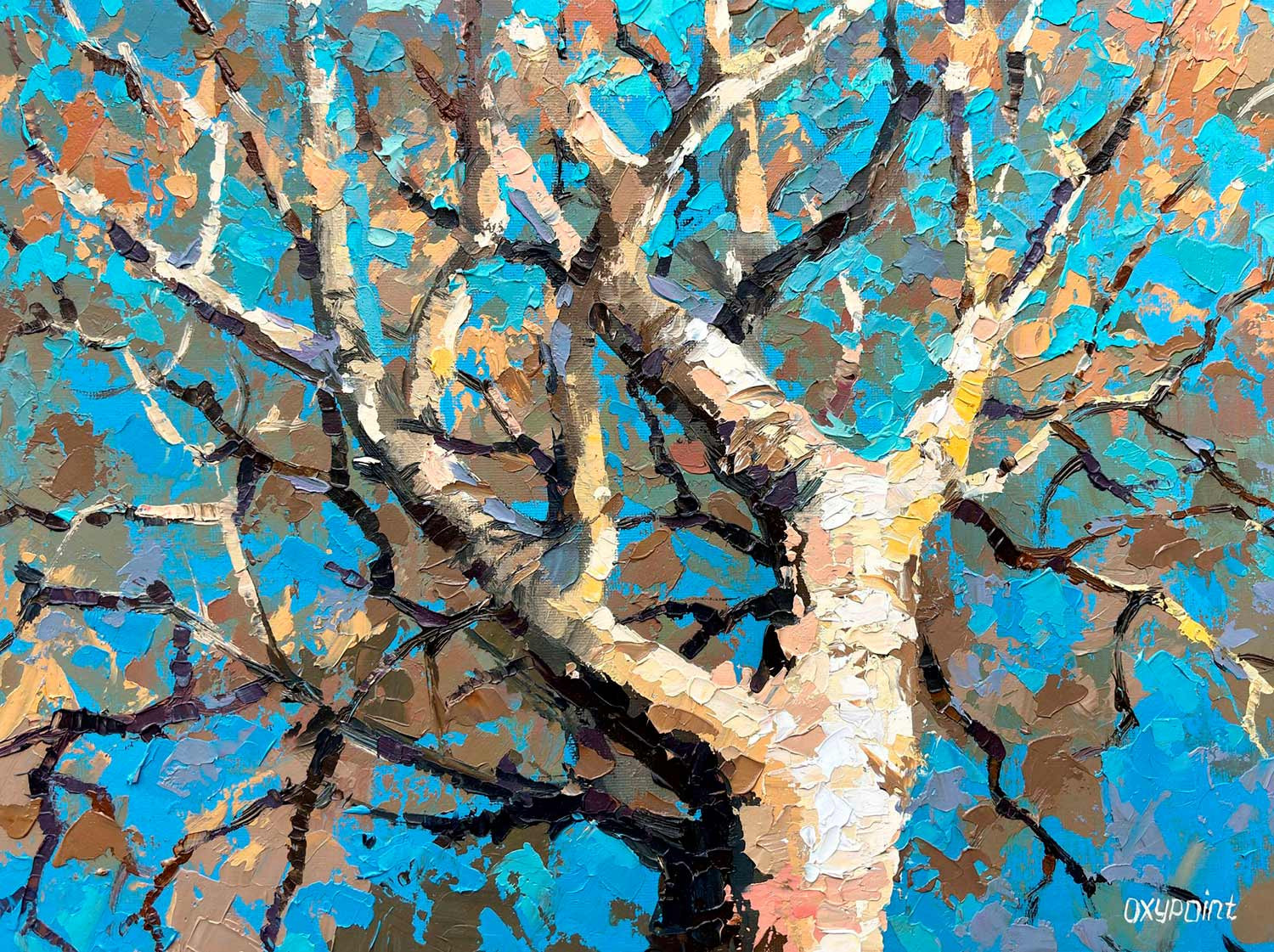 Oxypoint, Keeper of times, peinture - Galerie de vente et d’achat d’art contemporain en ligne Artalistic