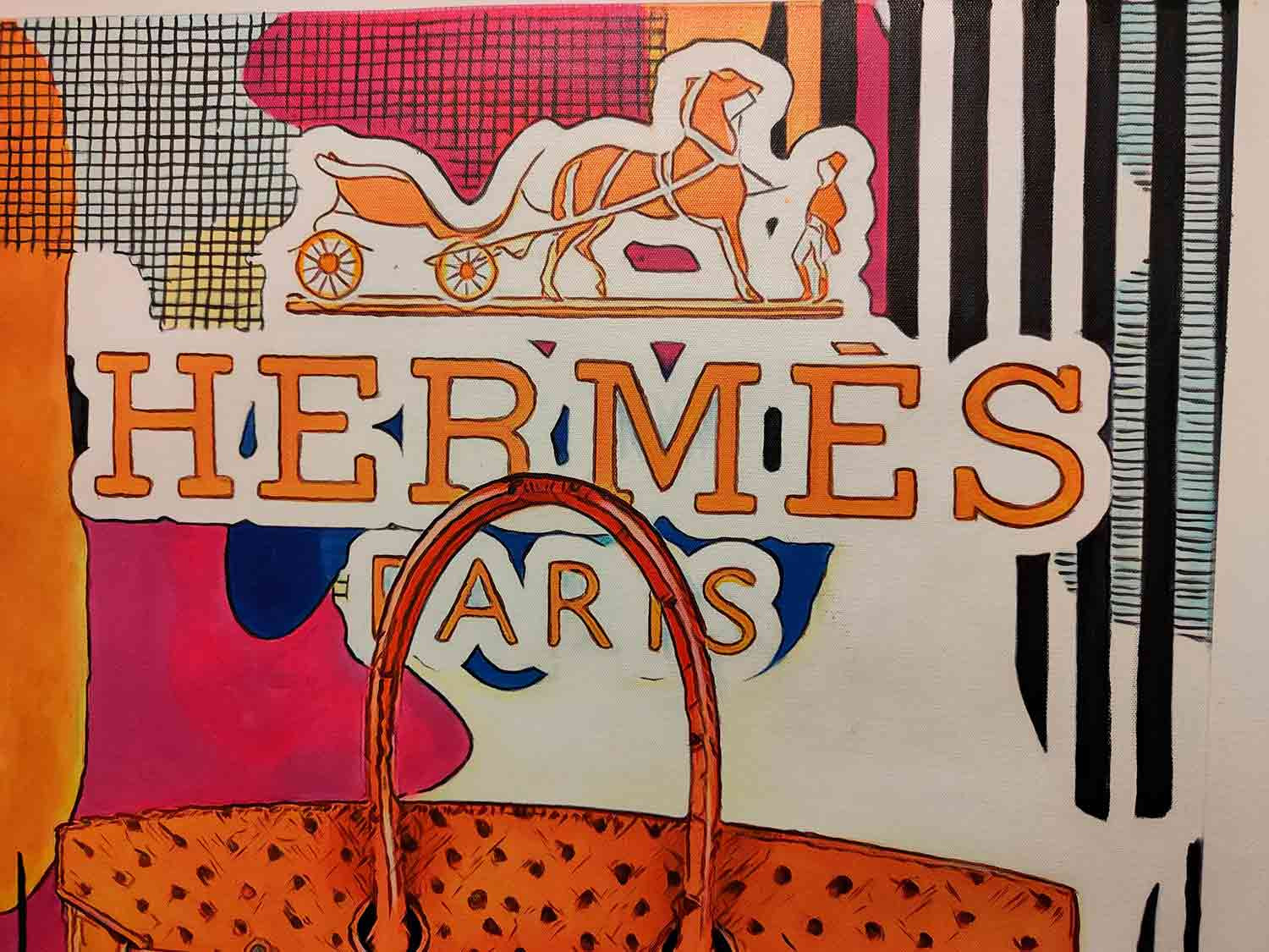 Lacrymal, Birkin Bag, peinture - Galerie de vente et d’achat d’art contemporain en ligne Artalistic
