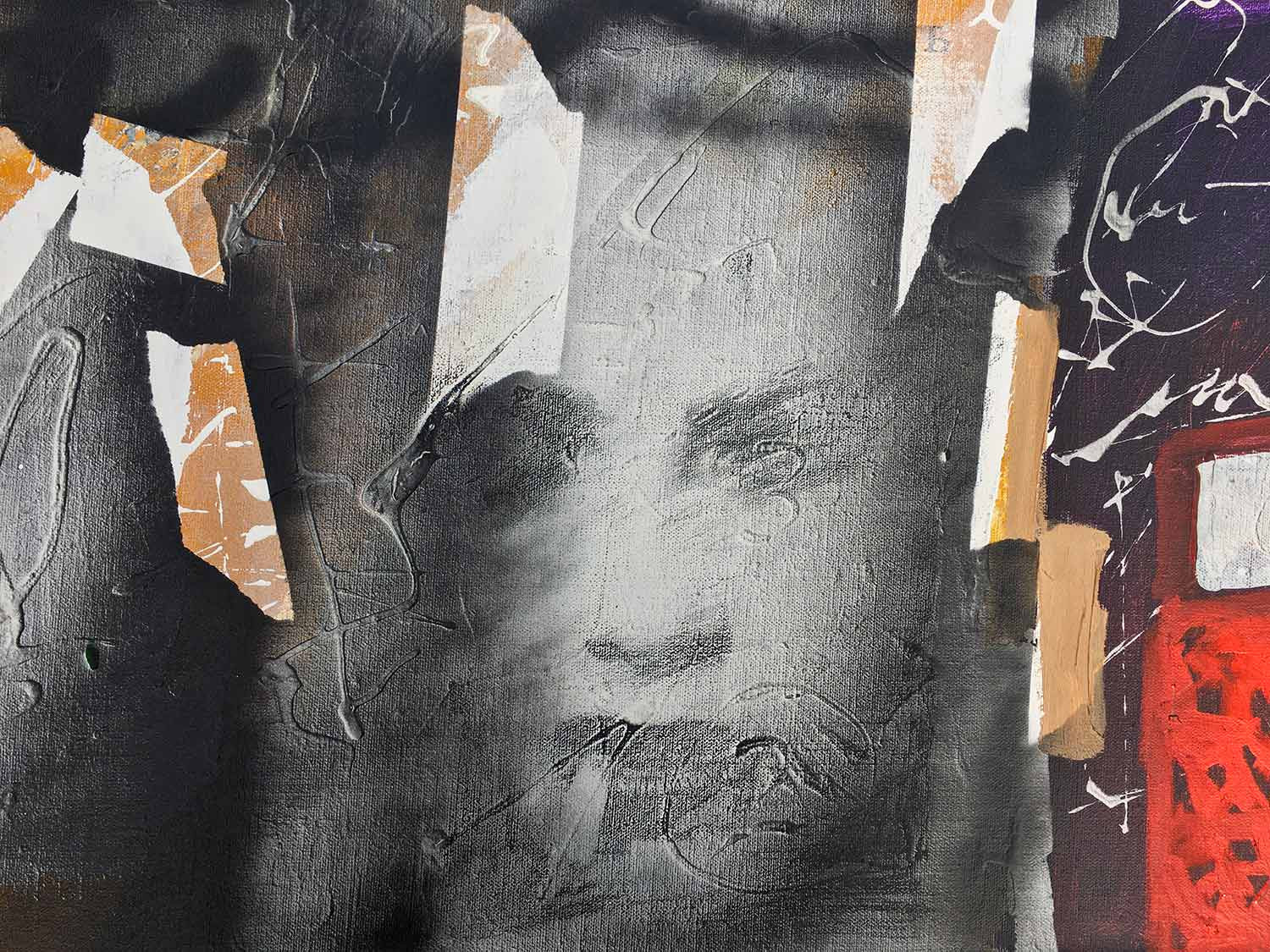 Mijat, Composition, peinture - Galerie de vente et d’achat d’art contemporain en ligne Artalistic