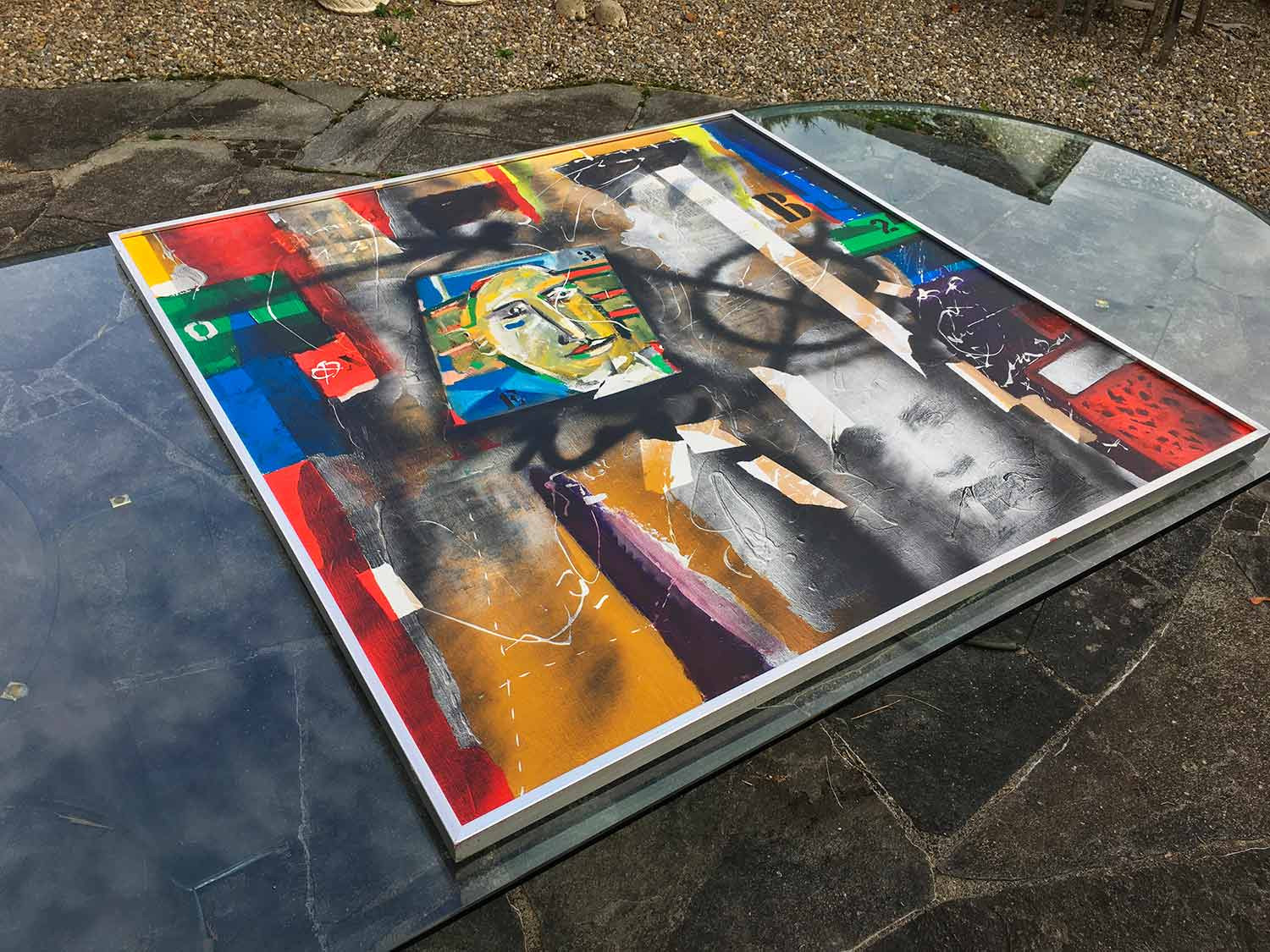 Mijat, Composition, peinture - Galerie de vente et d’achat d’art contemporain en ligne Artalistic