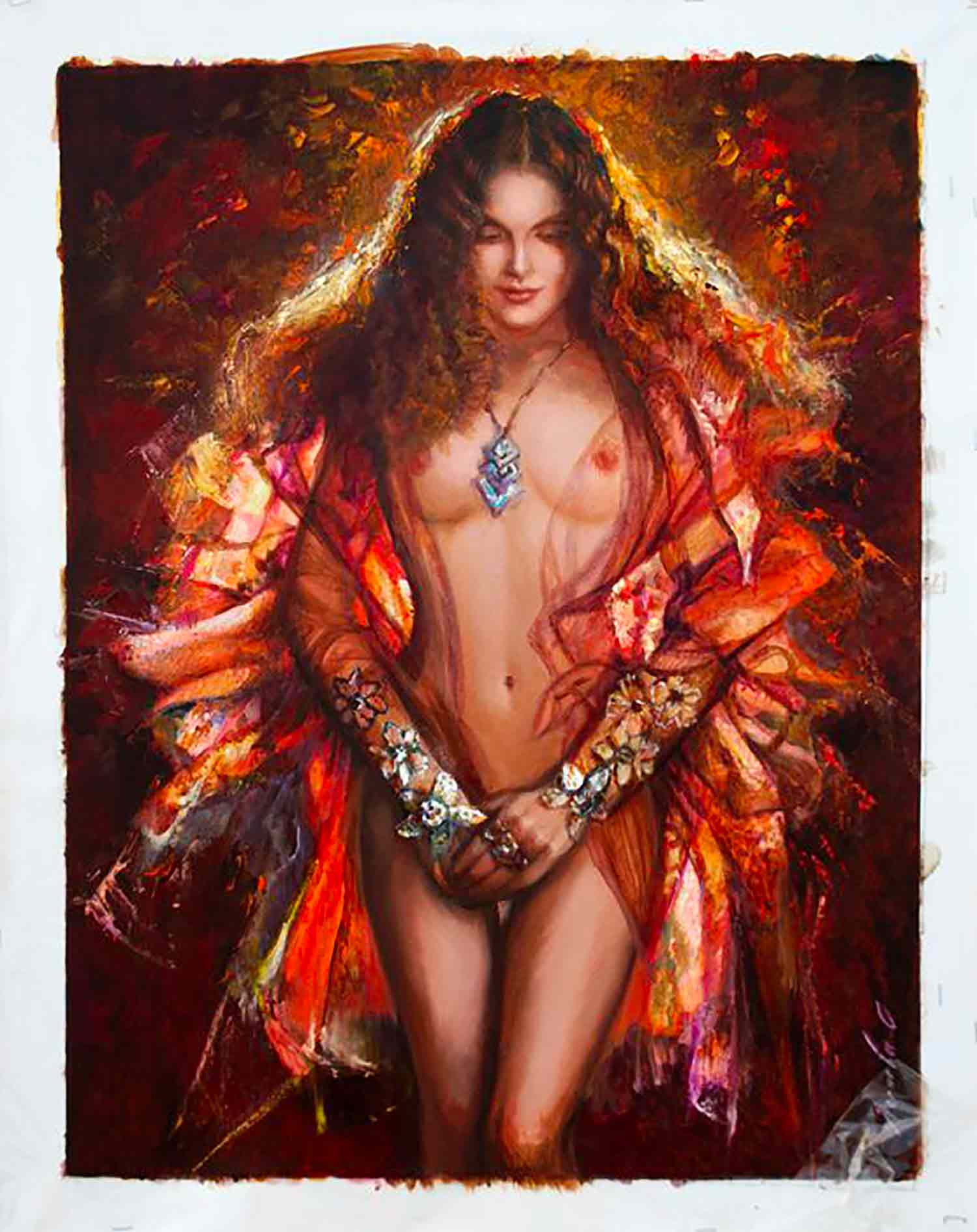 Svetlana Yaseneva, Admiring harmony, peinture - Galerie de vente et d’achat d’art contemporain en ligne Artalistic