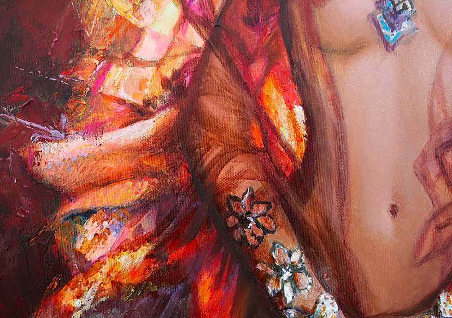 Svetlana Yaseneva, Admiring harmony, peinture - Galerie de vente et d’achat d’art contemporain en ligne Artalistic