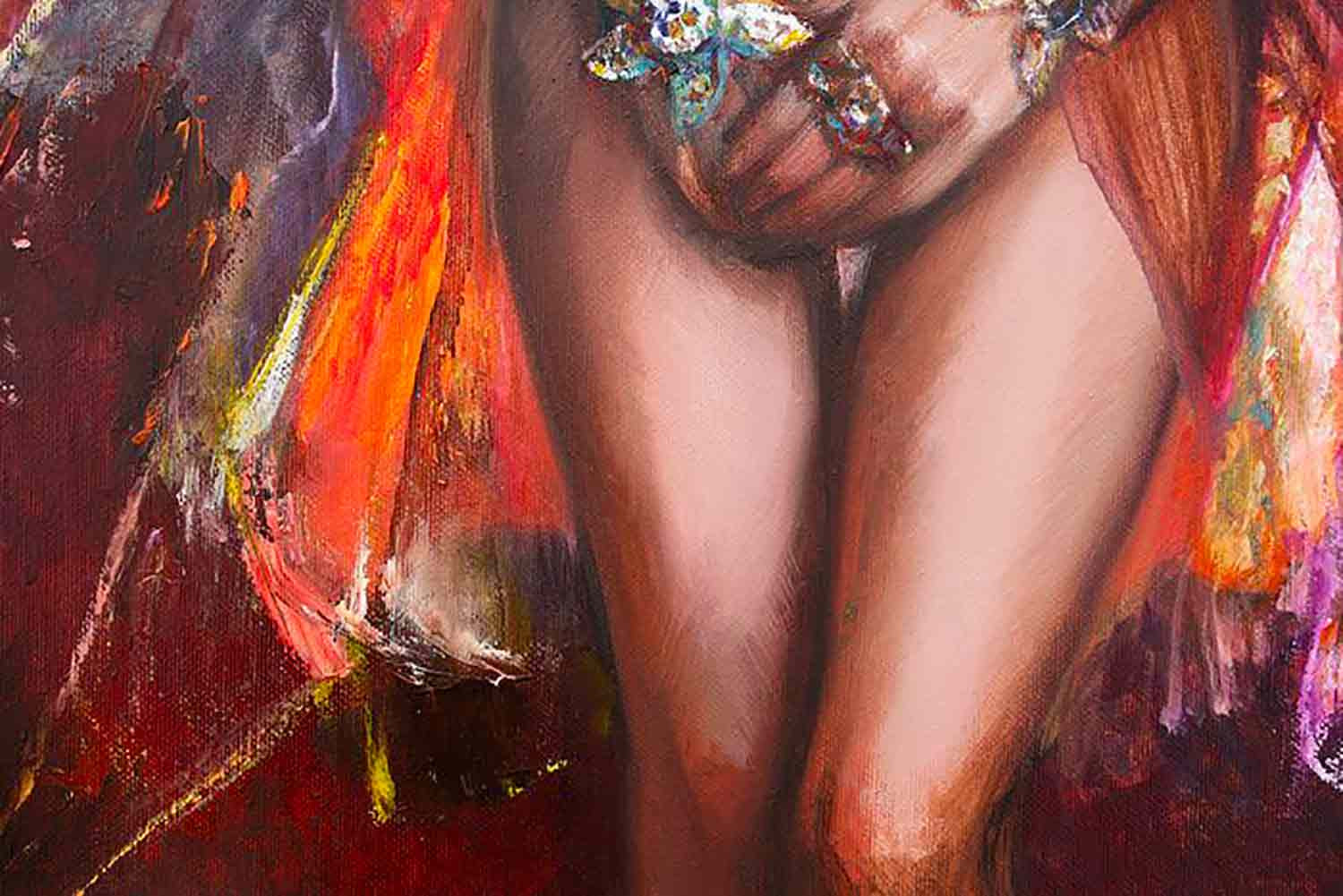 Svetlana Yaseneva, Admiring harmony, peinture - Galerie de vente et d’achat d’art contemporain en ligne Artalistic
