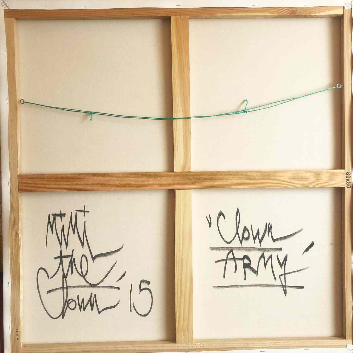 Mimi the Clown, Clown army, peinture - Galerie de vente et d’achat d’art contemporain en ligne Artalistic
