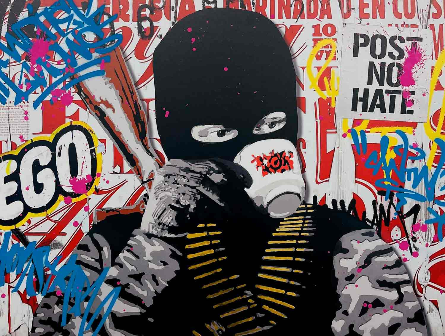 Sinao, Bougie, peinture - Galerie de vente et d’achat d’art contemporain en ligne Artalistic