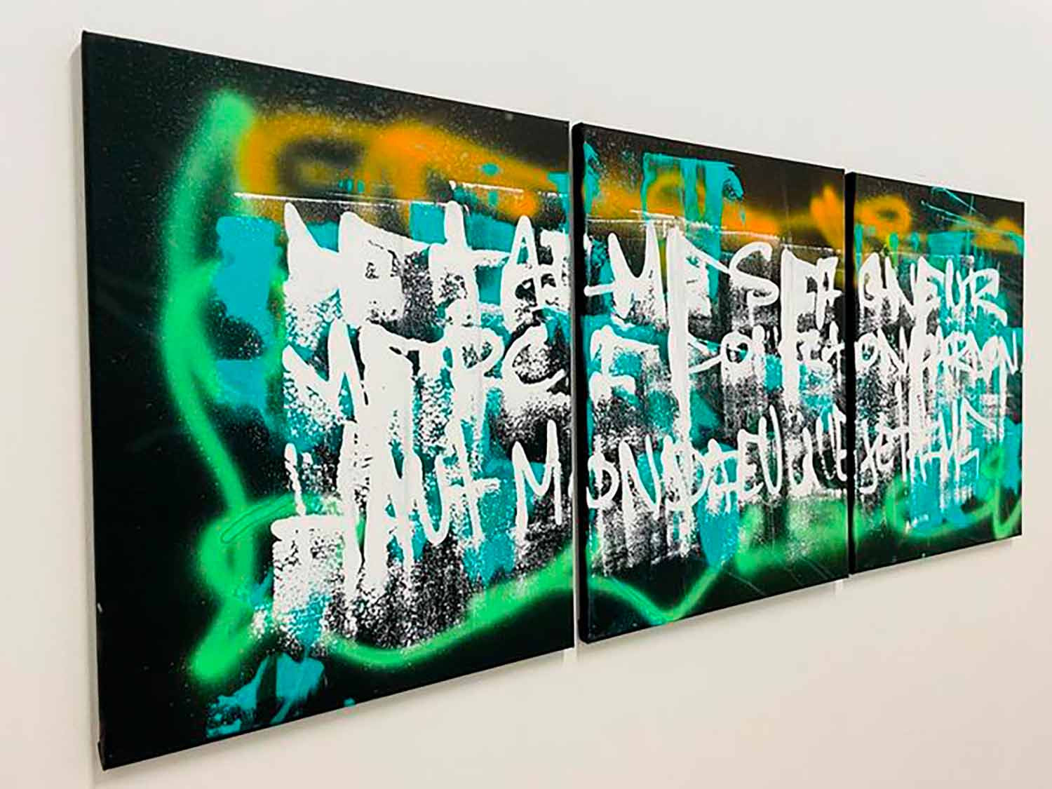 Karl Lagasse, Triptyque lovely, peinture - Galerie de vente et d’achat d’art contemporain en ligne Artalistic