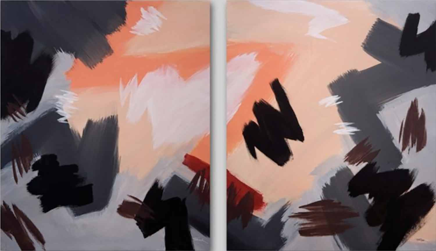 Tito Aok, Duo natural 31, peinture - Galerie de vente et d’achat d’art contemporain en ligne Artalistic