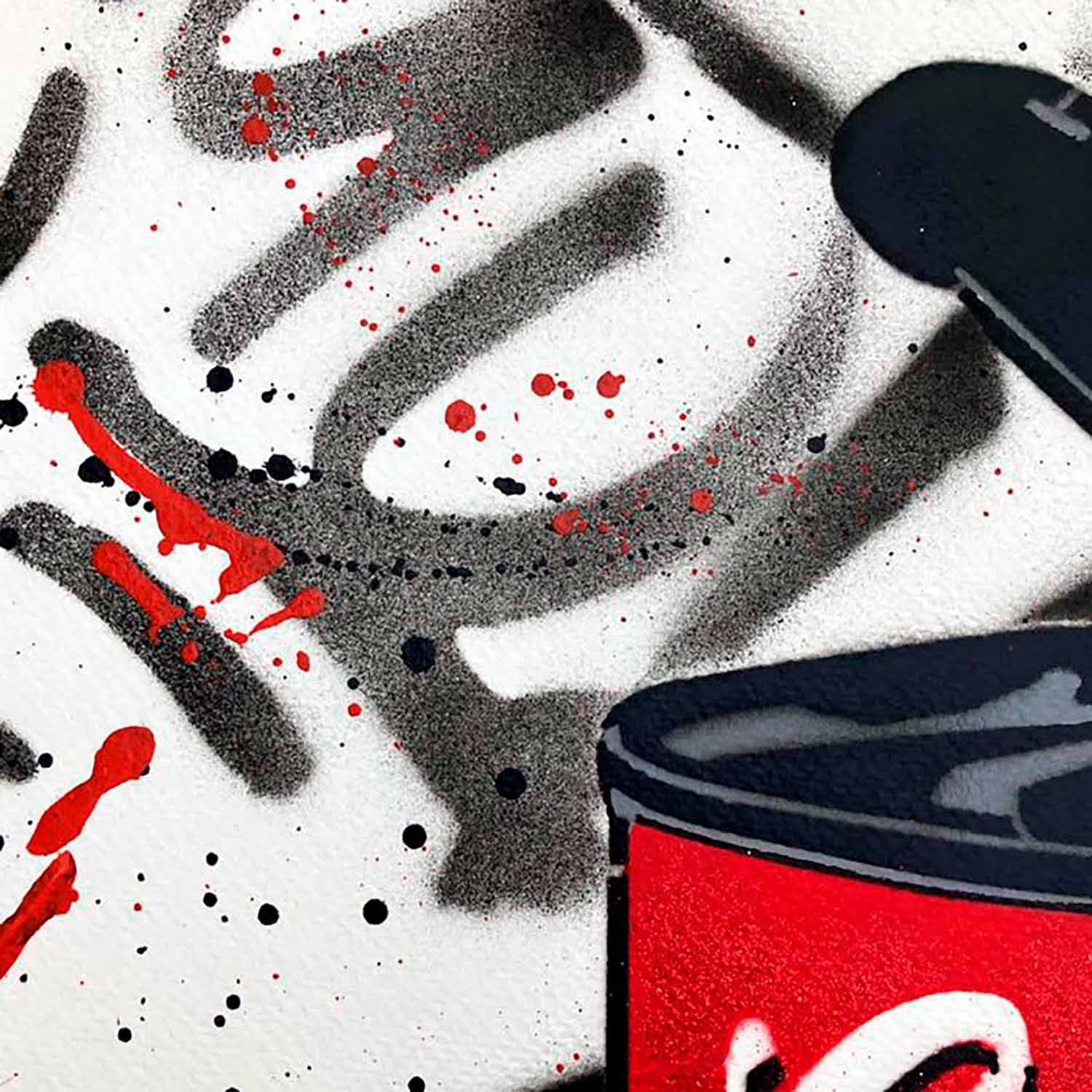 Aiiroh, Explosive Campbell, peinture - Galerie de vente et d’achat d’art contemporain en ligne Artalistic