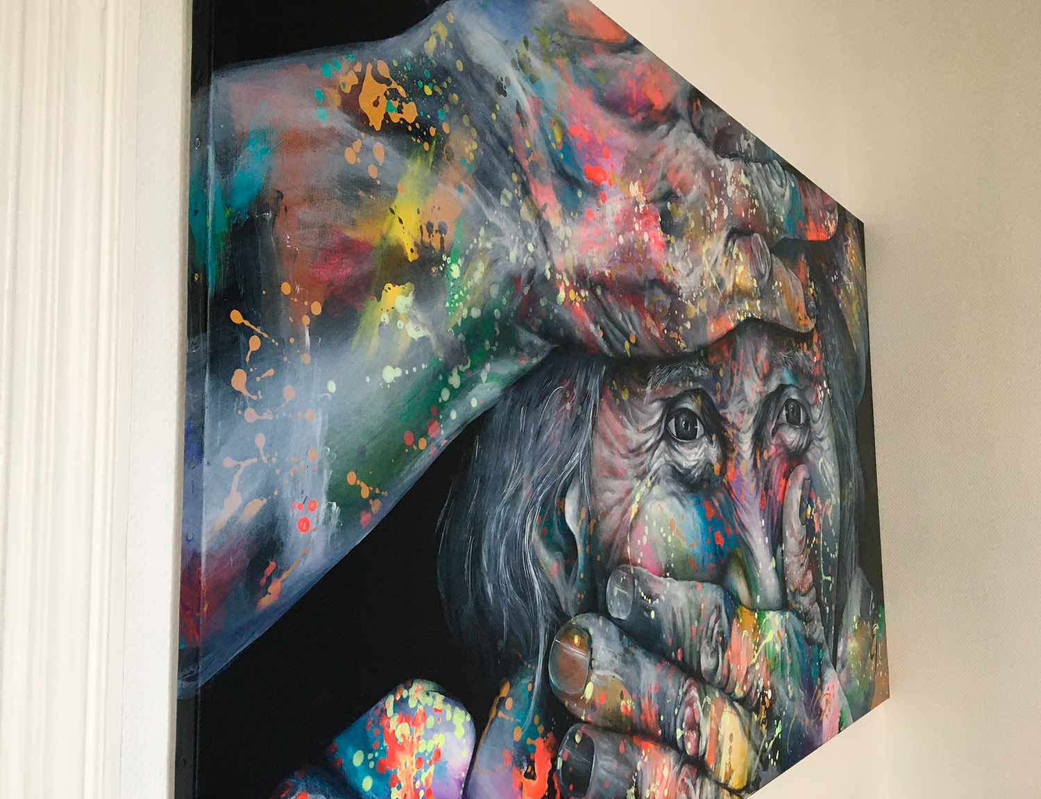 Elaura, même pas myope, peinture - Galerie de vente et d’achat d’art contemporain en ligne Artalistic