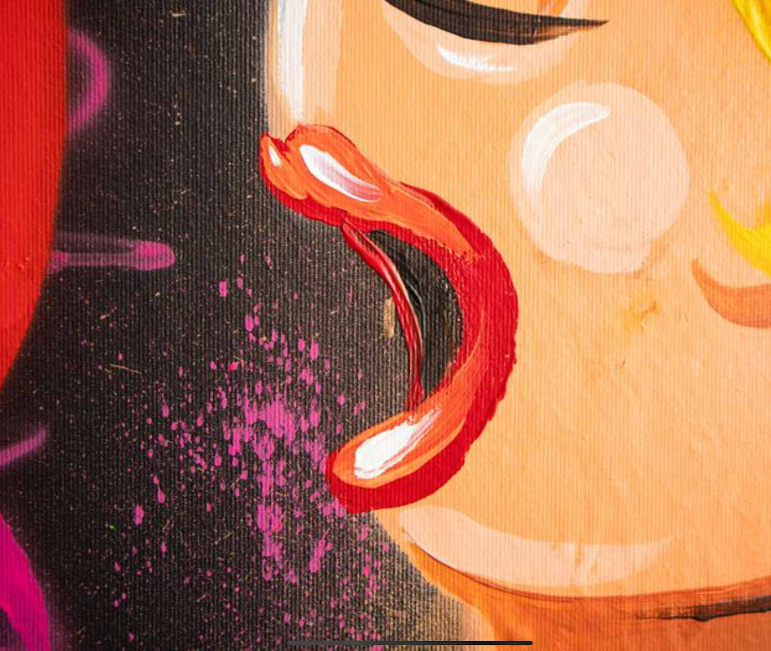 Ram & Bellini, Plastic love, peinture - Galerie de vente et d’achat d’art contemporain en ligne Artalistic