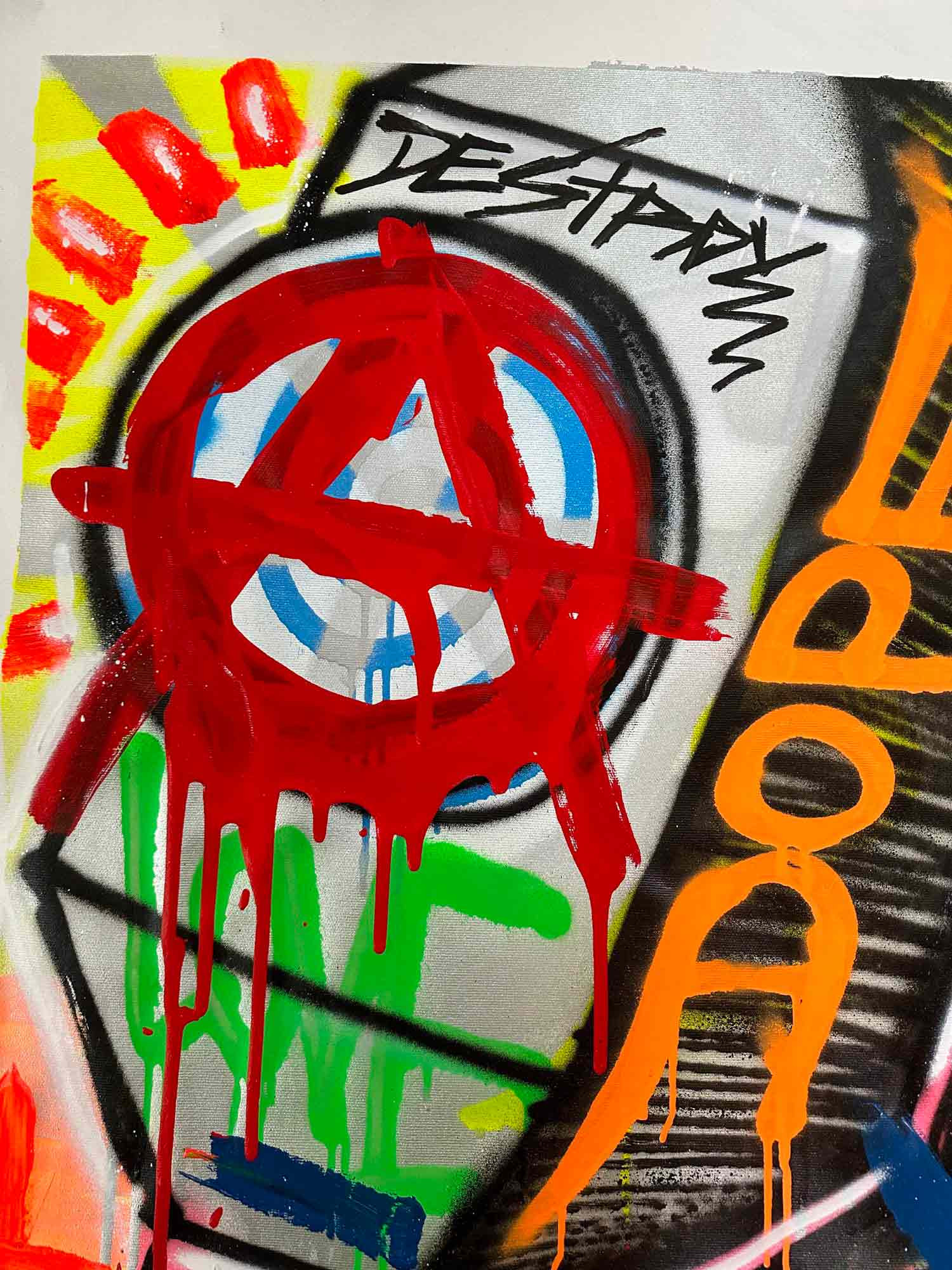 Doped Out M, Thor, peinture - Galerie de vente et d’achat d’art contemporain en ligne Artalistic