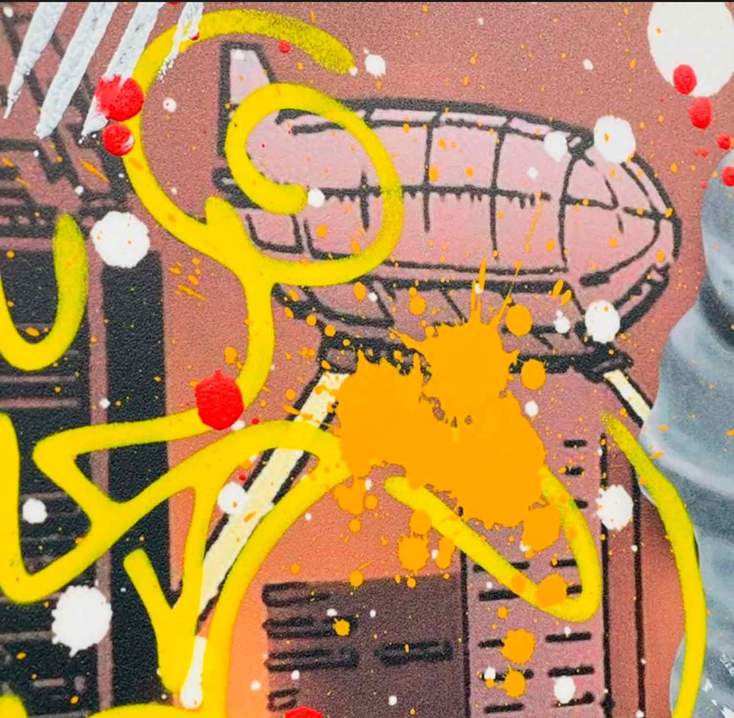 Aiiroh, Preserve Dark Knight, peinture - Galerie de vente et d’achat d’art contemporain en ligne Artalistic