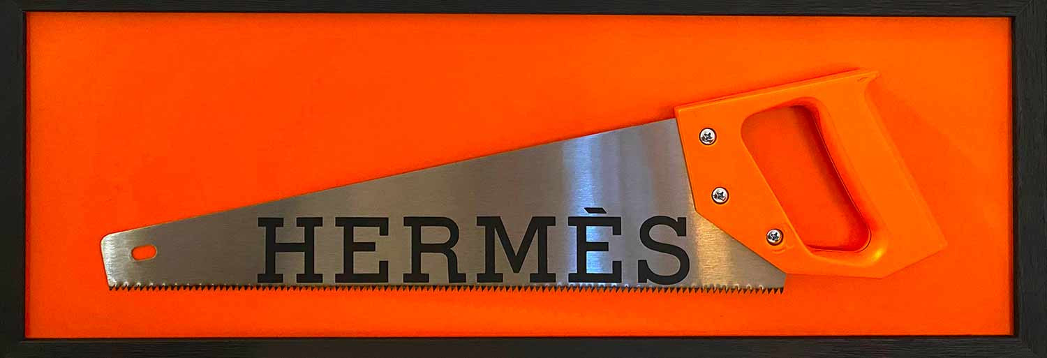 Andrea Van der Hoeven, Saw Hermès, peinture - Galerie de vente et d’achat d’art contemporain en ligne Artalistic