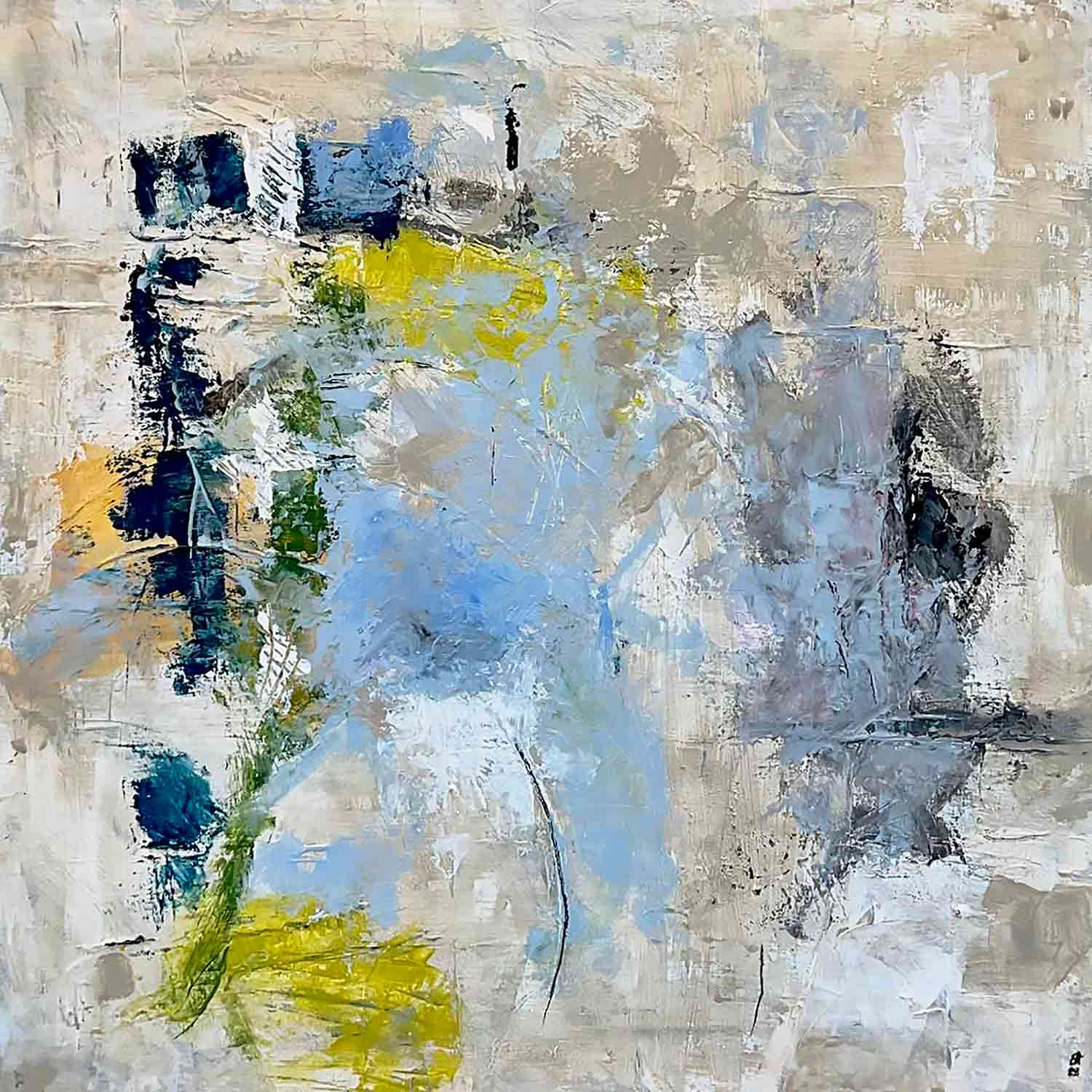 Erik Arsène, Circonstance 2, peinture - Galerie de vente et d’achat d’art contemporain en ligne Artalistic