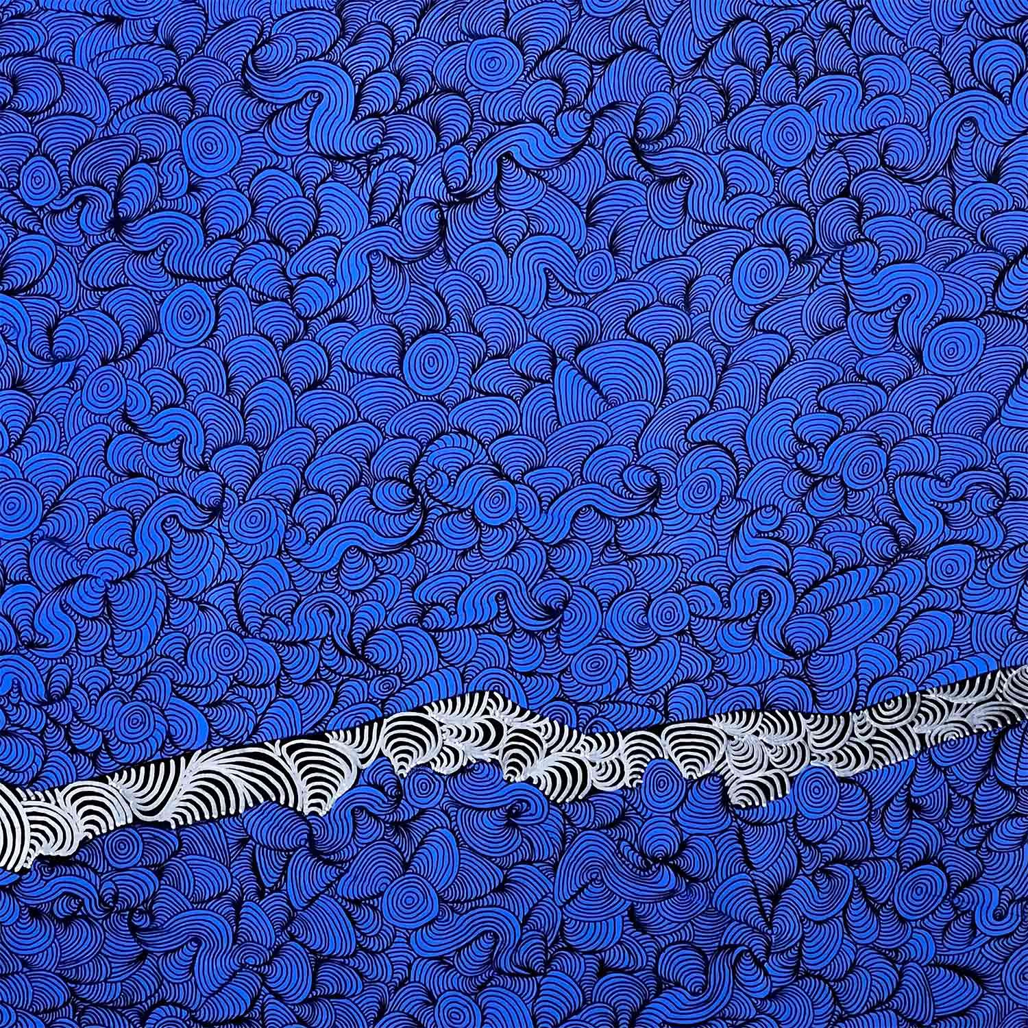 Za, Coquillage 1, peinture - Galerie de vente et d’achat d’art contemporain en ligne Artalistic