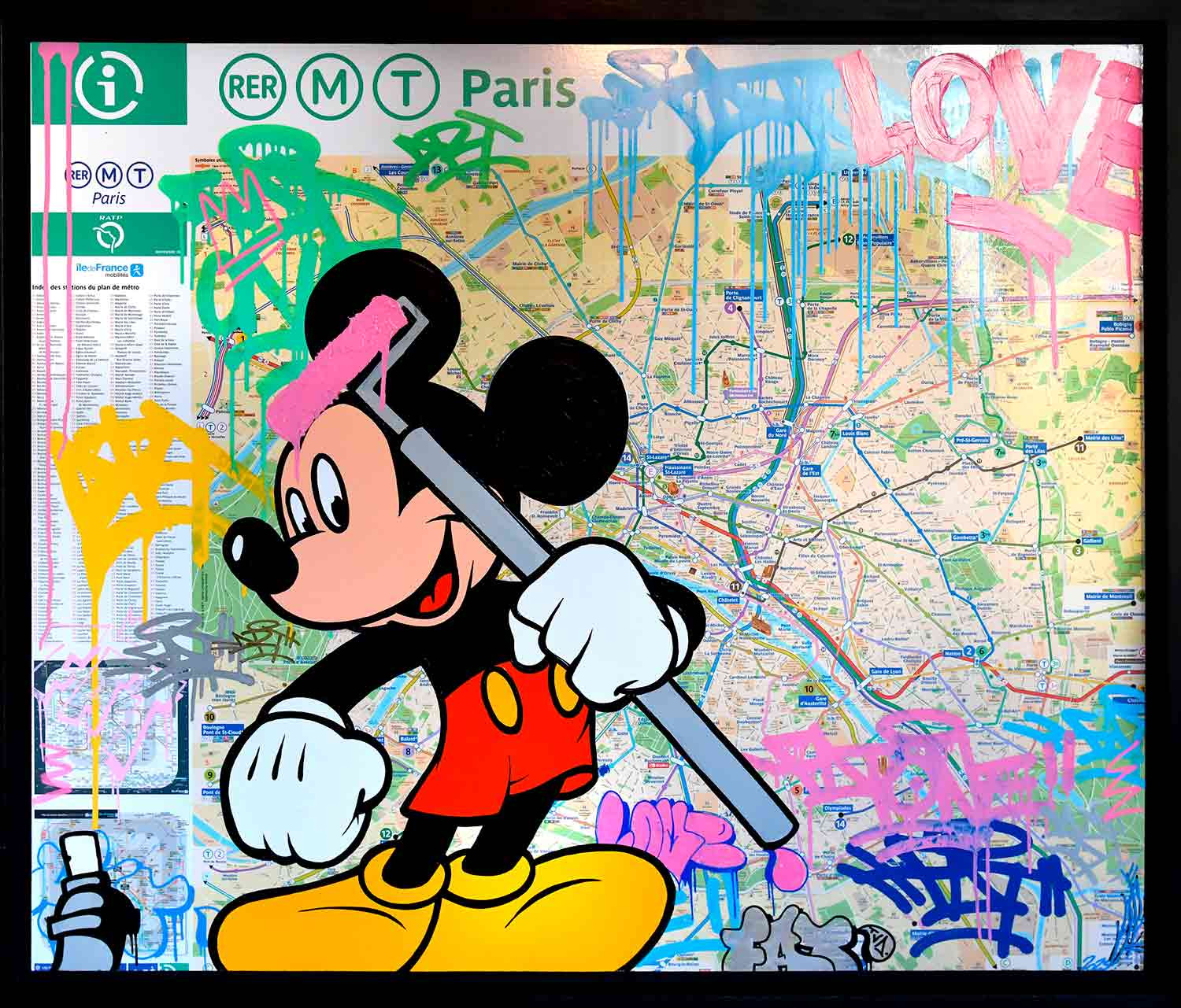 Fat, The Artist, peinture - Galerie de vente et d’achat d’art contemporain en ligne Artalistic