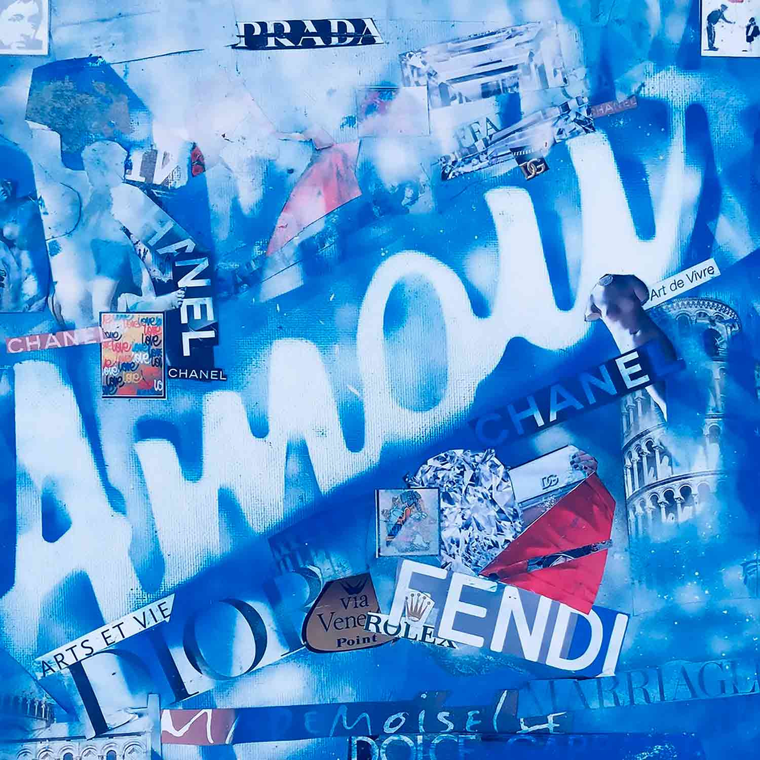 BBH, L'amour chic, peinture - Galerie de vente et d’achat d’art contemporain en ligne Artalistic