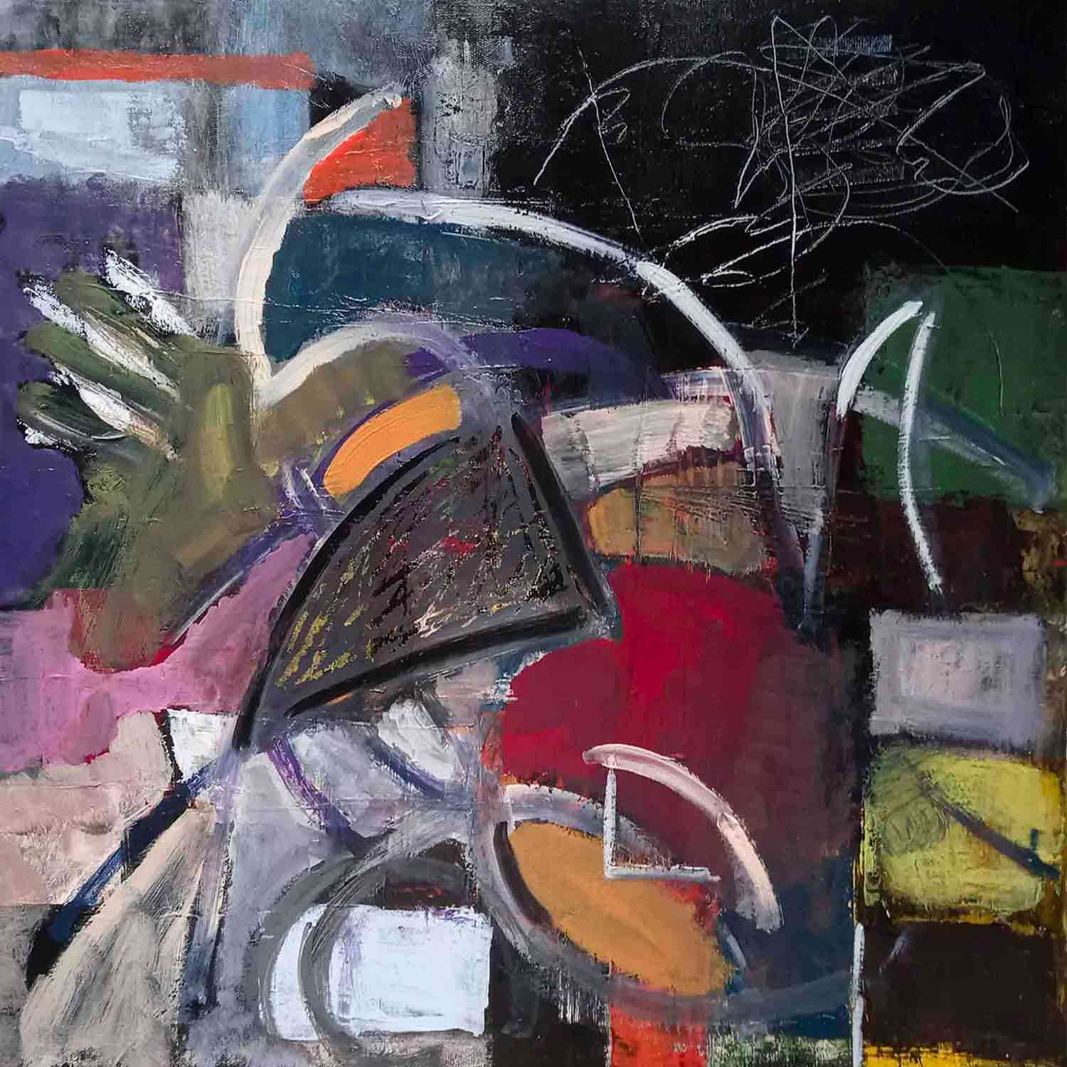 Erik Arsène, L'envol, peinture - Galerie de vente et d’achat d’art contemporain en ligne Artalistic