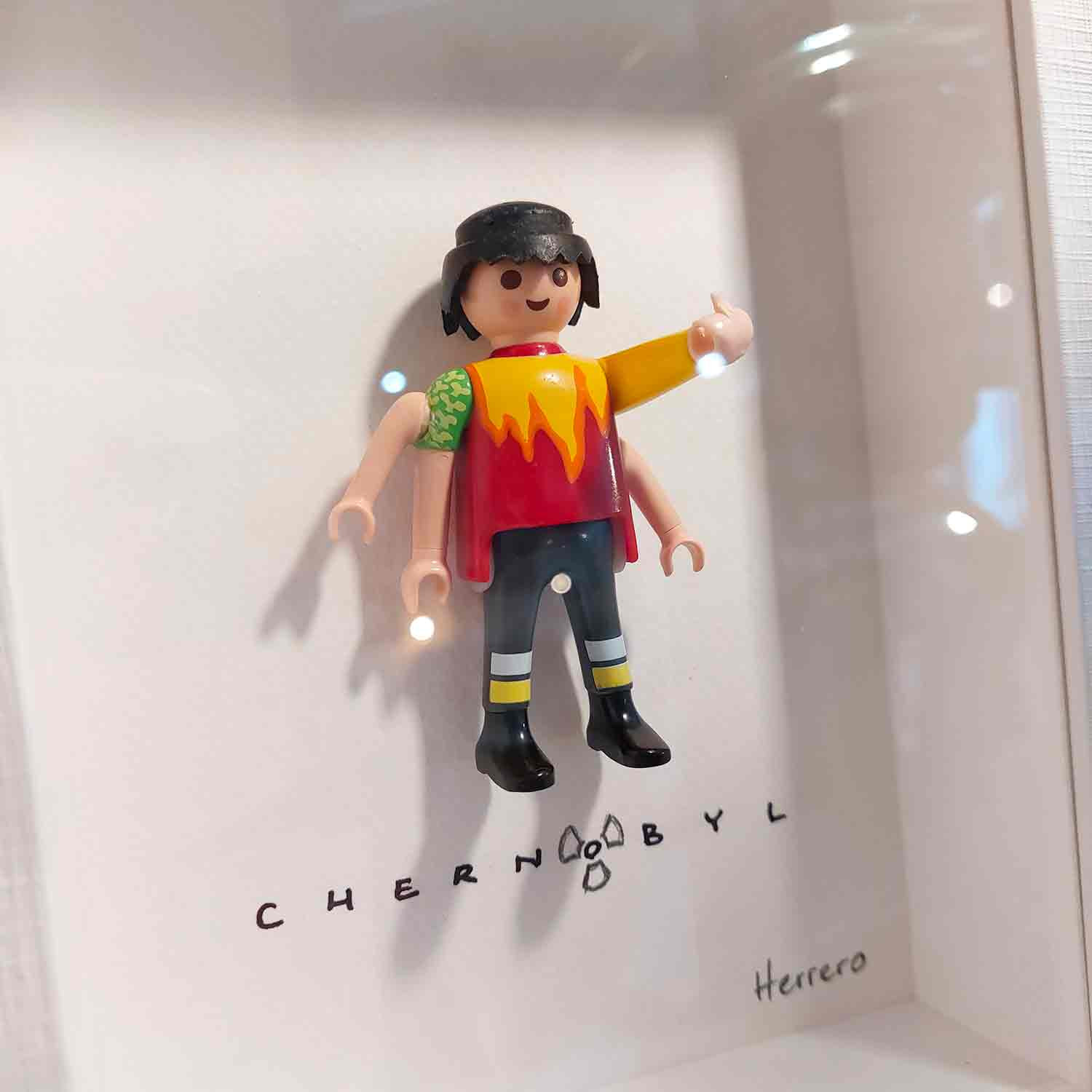 Herrero, Playmofuck Chernobyl, peinture - Galerie de vente et d’achat d’art contemporain en ligne Artalistic