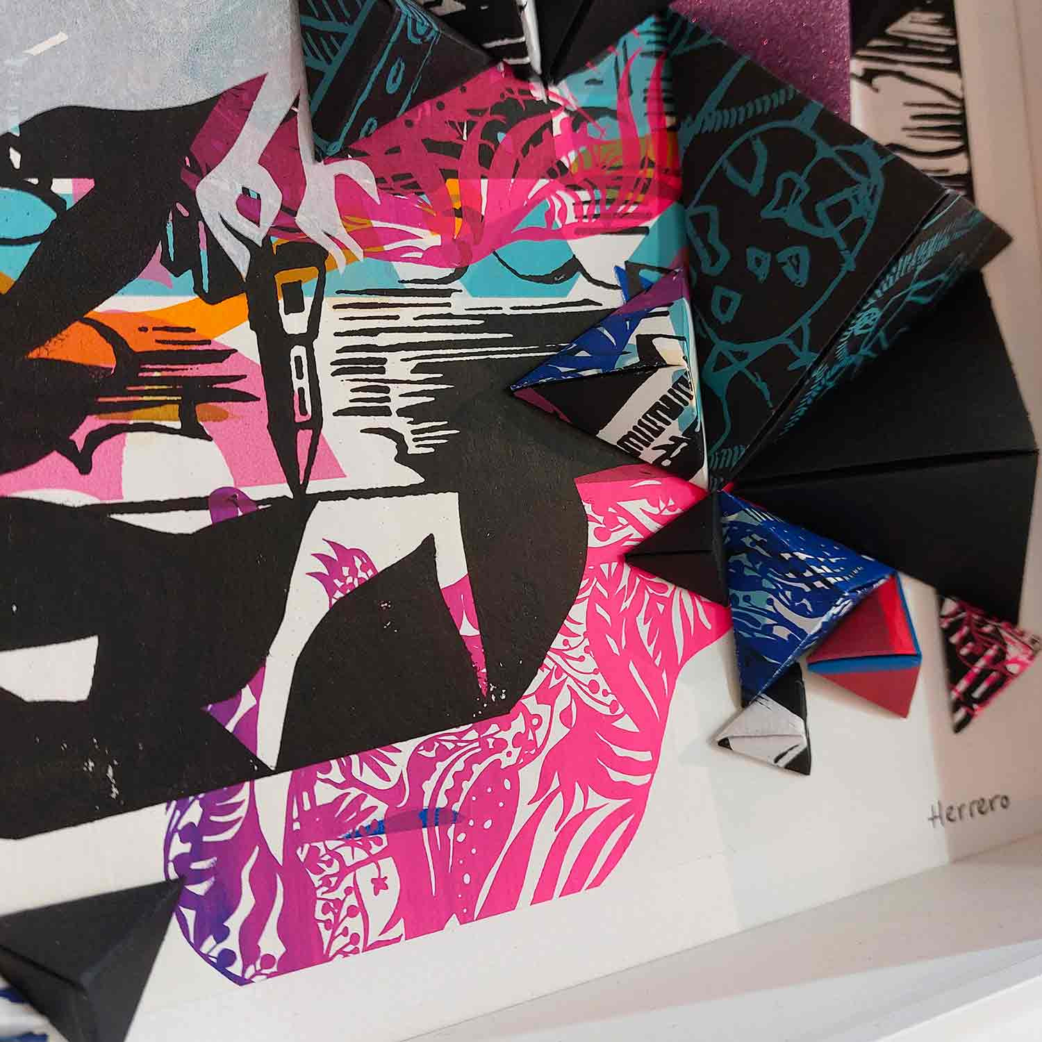 Herrero, Origami, peinture - Galerie de vente et d’achat d’art contemporain en ligne Artalistic