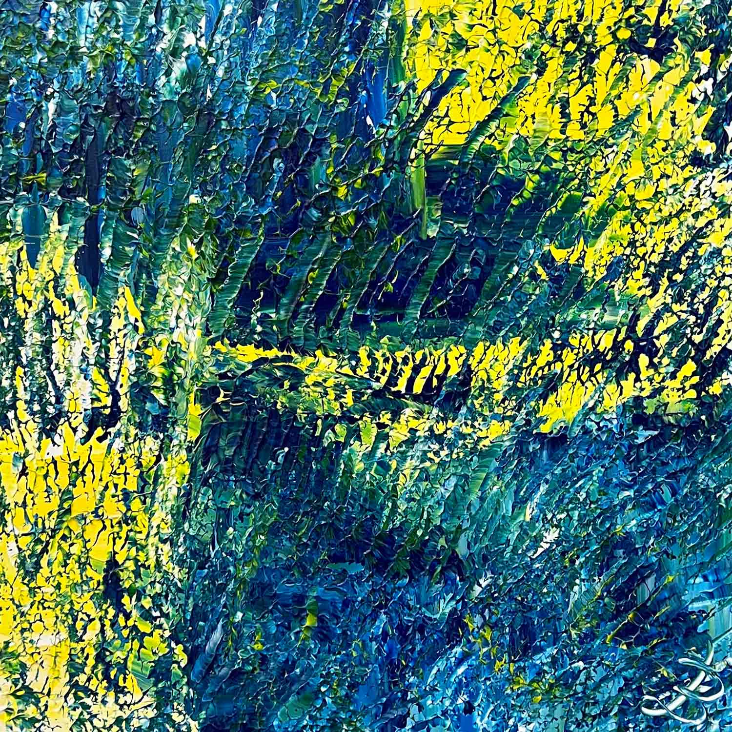 Ludivine Evrard Benoits, Sous-marine, peinture - Galerie de vente et d’achat d’art contemporain en ligne Artalistic