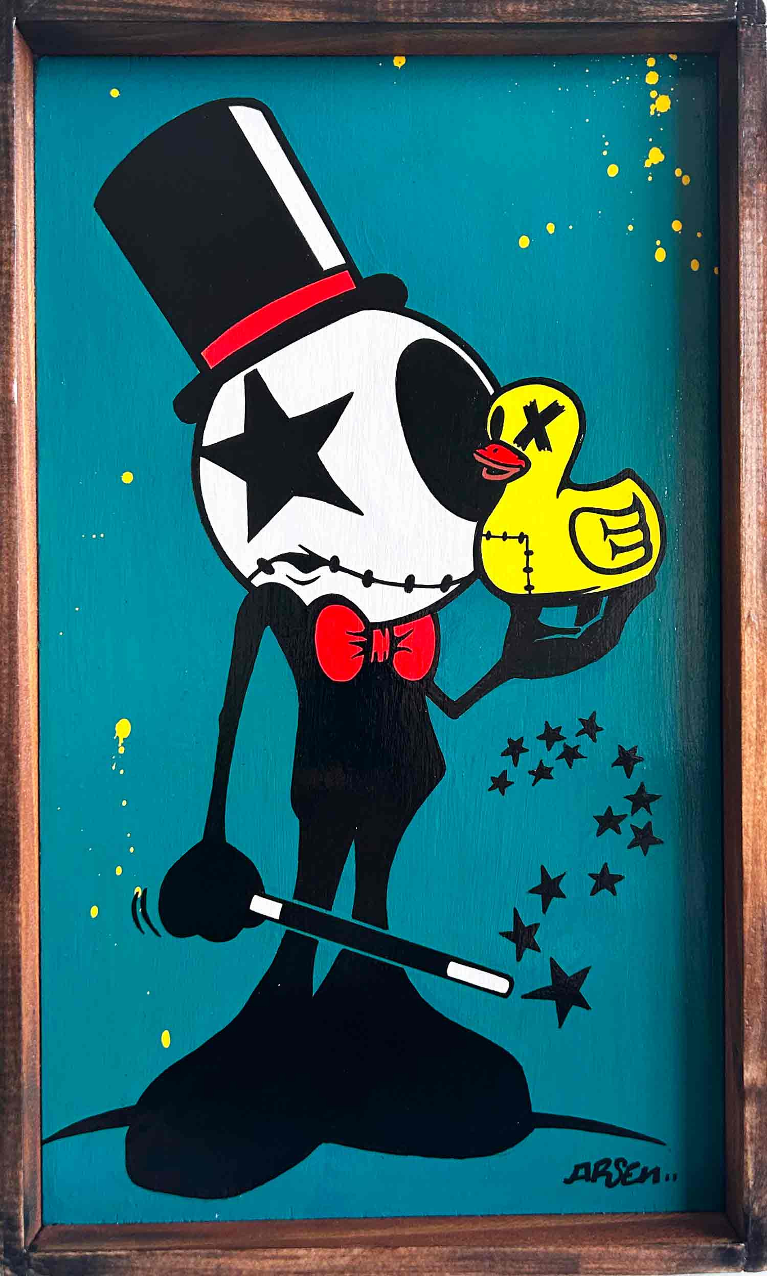 Arsen, Passe-passe, peinture - Galerie de vente et d’achat d’art contemporain en ligne Artalistic