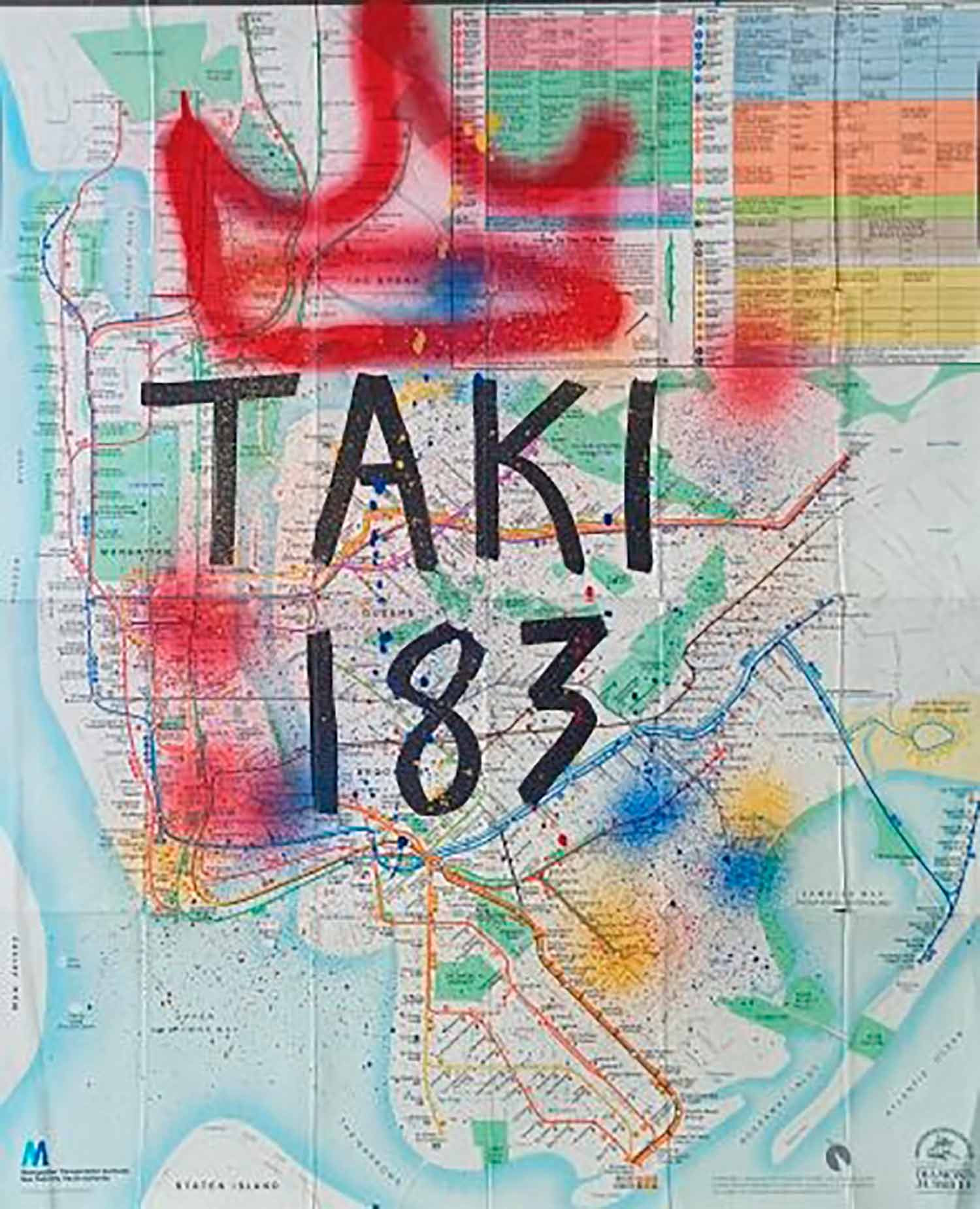 Taki 183, Sans titre, painting - Artalistic online contemporary art buying and selling gallery