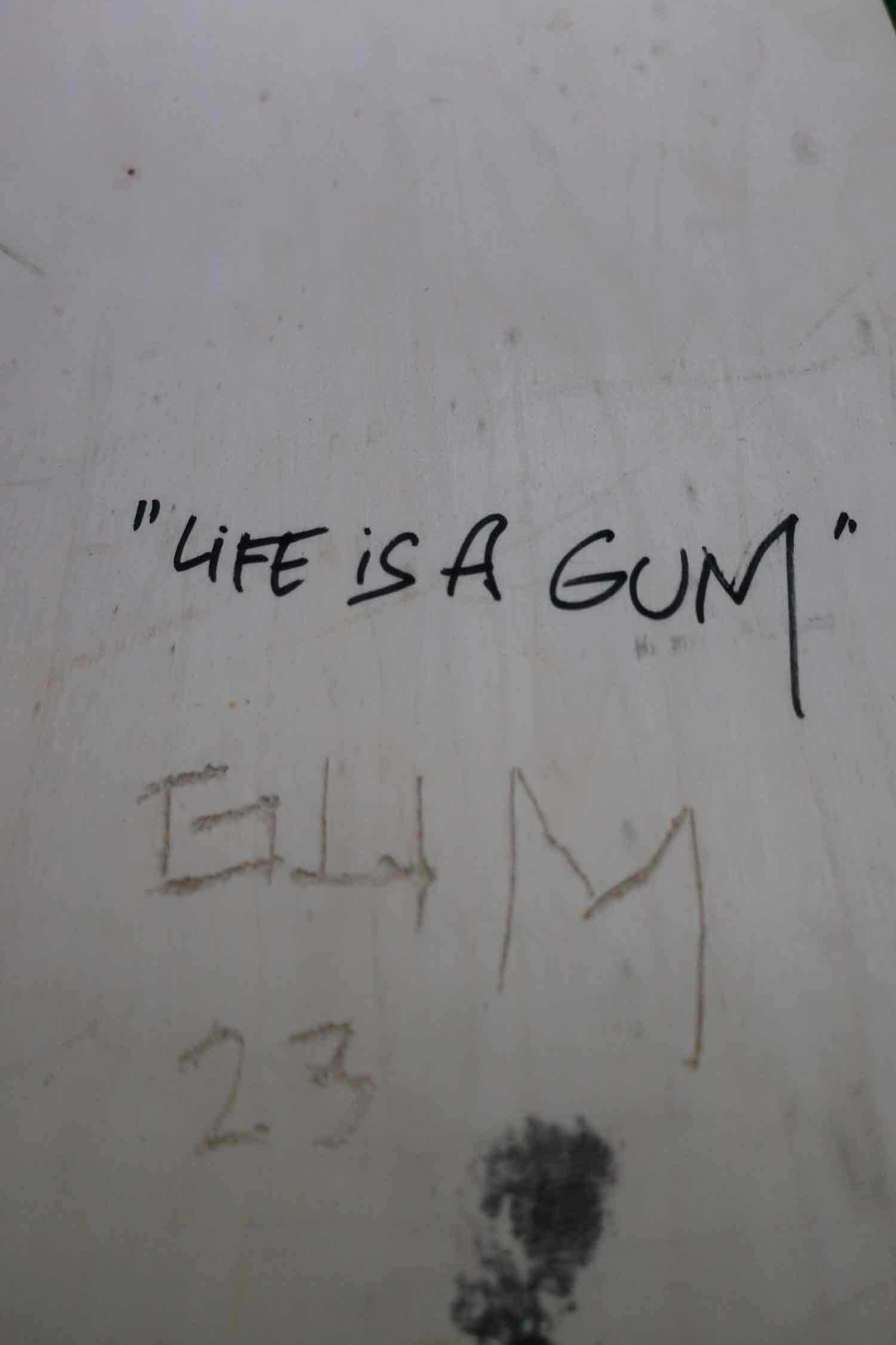 Gum, Life is a gum, peinture - Galerie de vente et d’achat d’art contemporain en ligne Artalistic