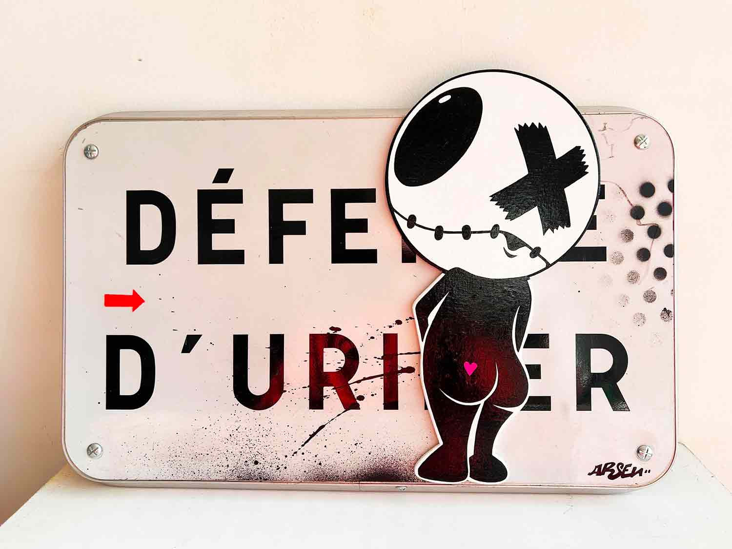 Arsen, P'titpipi, peinture - Galerie de vente et d’achat d’art contemporain en ligne Artalistic
