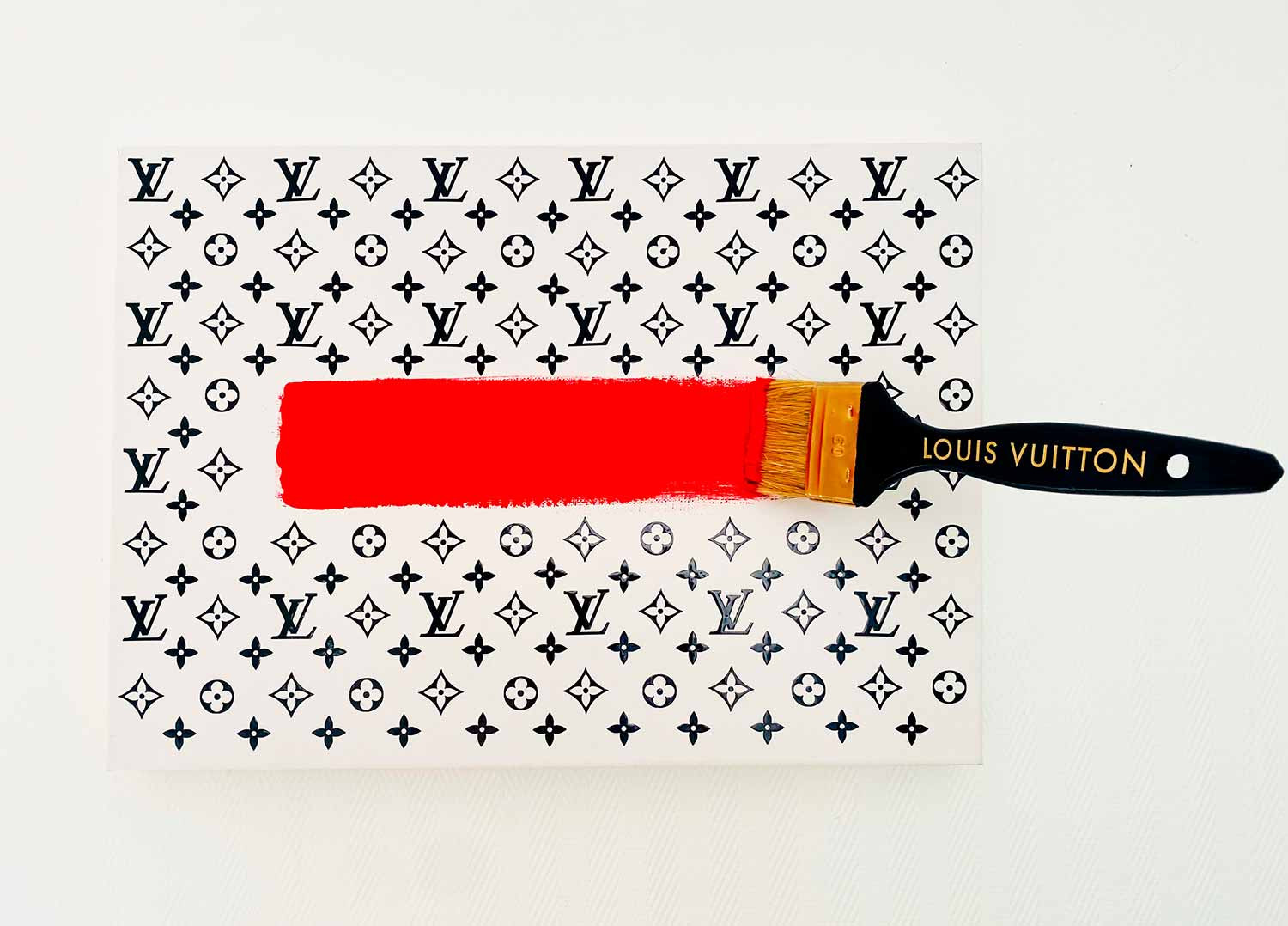 Andrea Van Der Hoeven, Brush under construction, peinture - Galerie de vente et d’achat d’art contemporain en ligne Artalistic