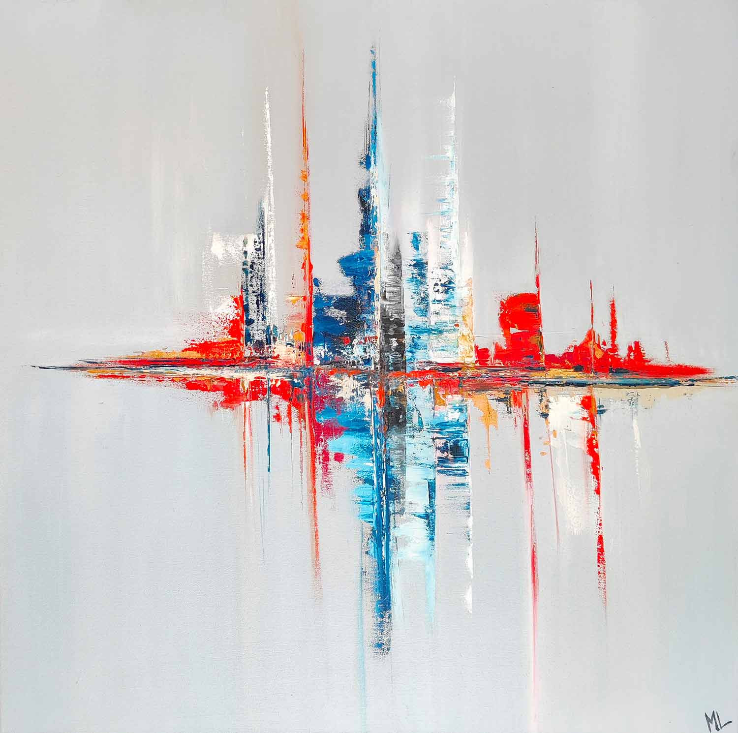 Marie Line Robert, variante, peinture - Galerie de vente et d’achat d’art contemporain en ligne Artalistic