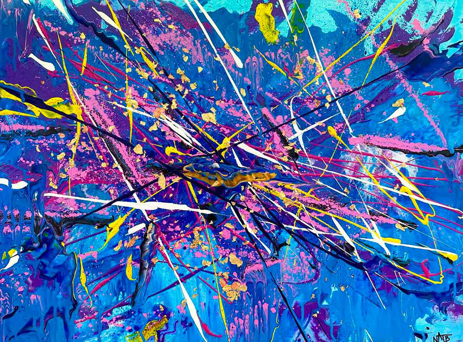 Nath.B, Intemporel, peinture - Galerie de vente et d’achat d’art contemporain en ligne Artalistic