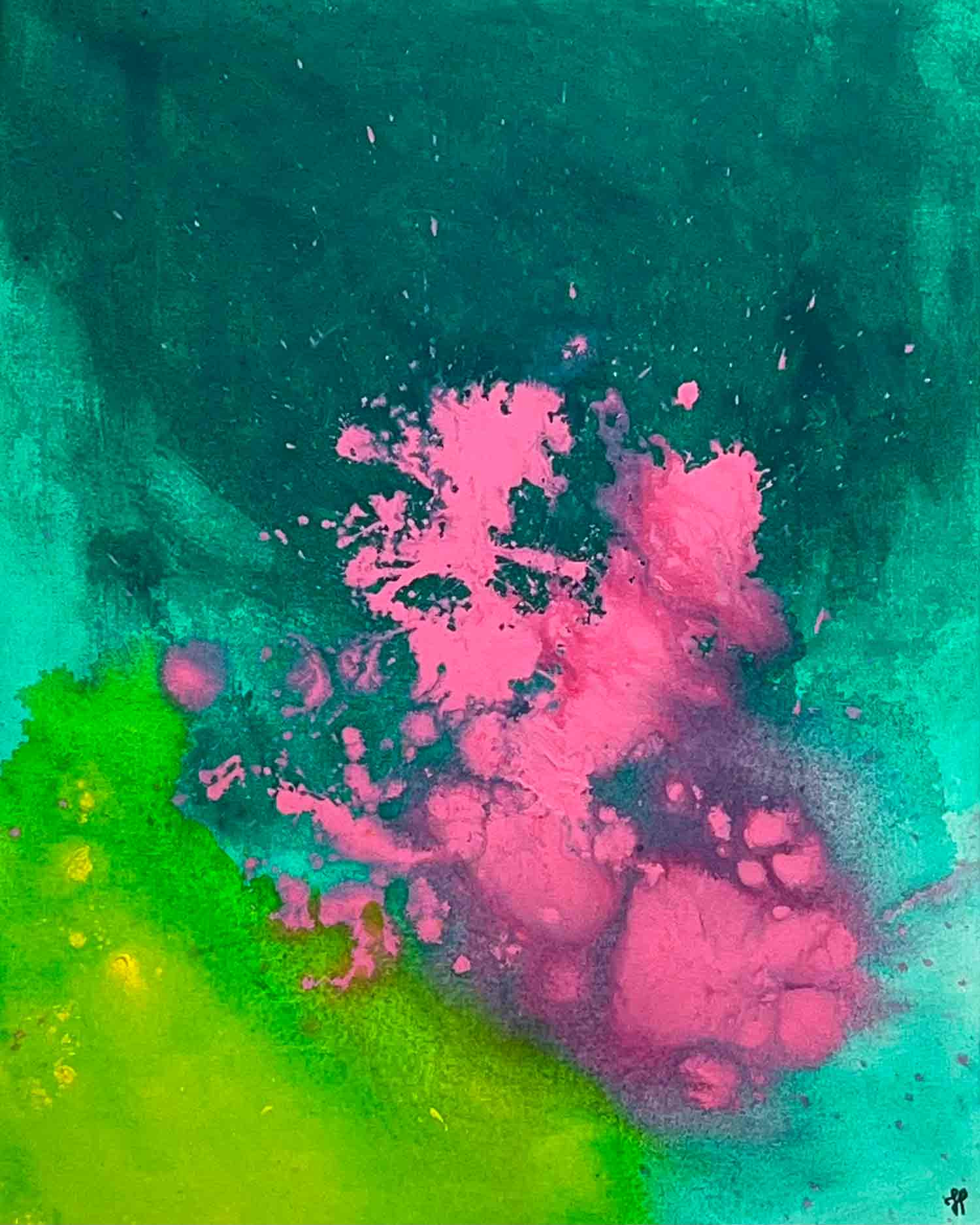 Jacqueline Poitevin, Le printemps, peinture - Galerie de vente et d’achat d’art contemporain en ligne Artalistic