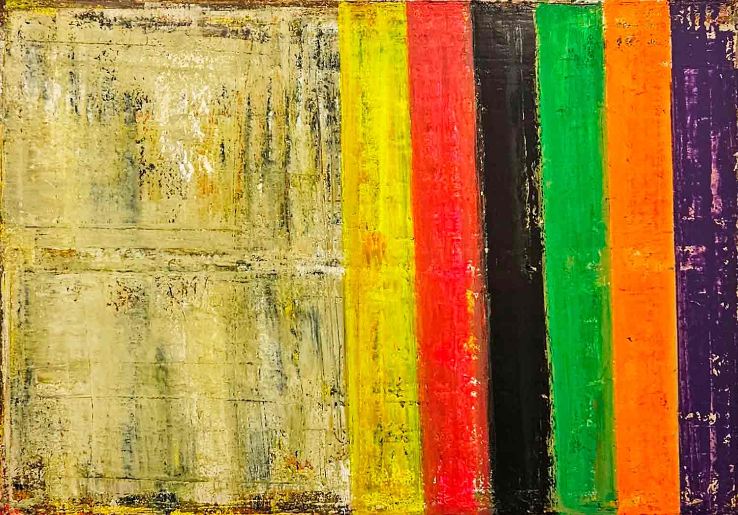 M.Garcia, Driftwood 4, peinture - Galerie de vente et d’achat d’art contemporain en ligne Artalistic