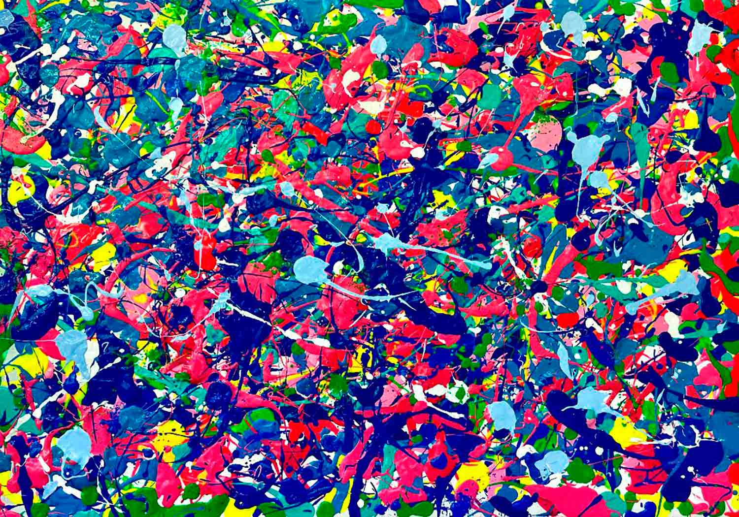 Sandrine, The big bang, peinture - Galerie de vente et d’achat d’art contemporain en ligne Artalistic